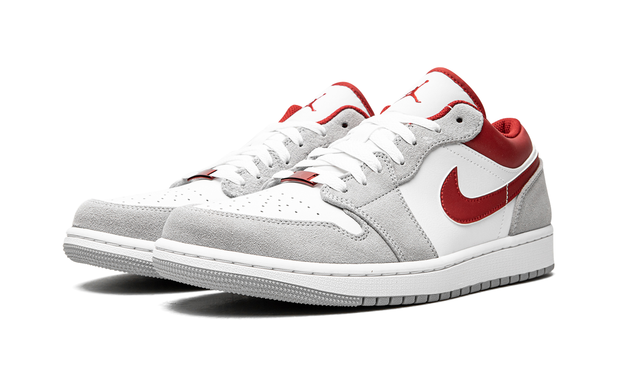 Air Jordan 1 Low SE Light Smoke Grey Gym Red - resellguru.app