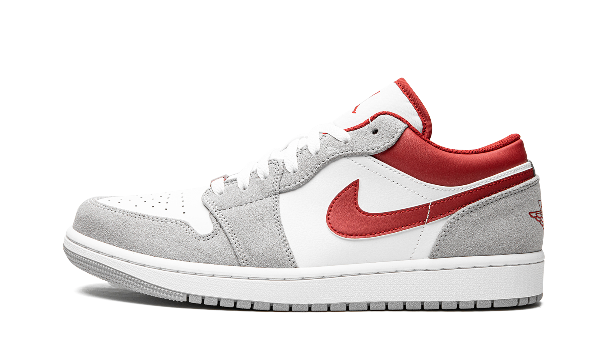 Air Jordan 1 Low SE Light Smoke Grey Gym Red - resellguru.app