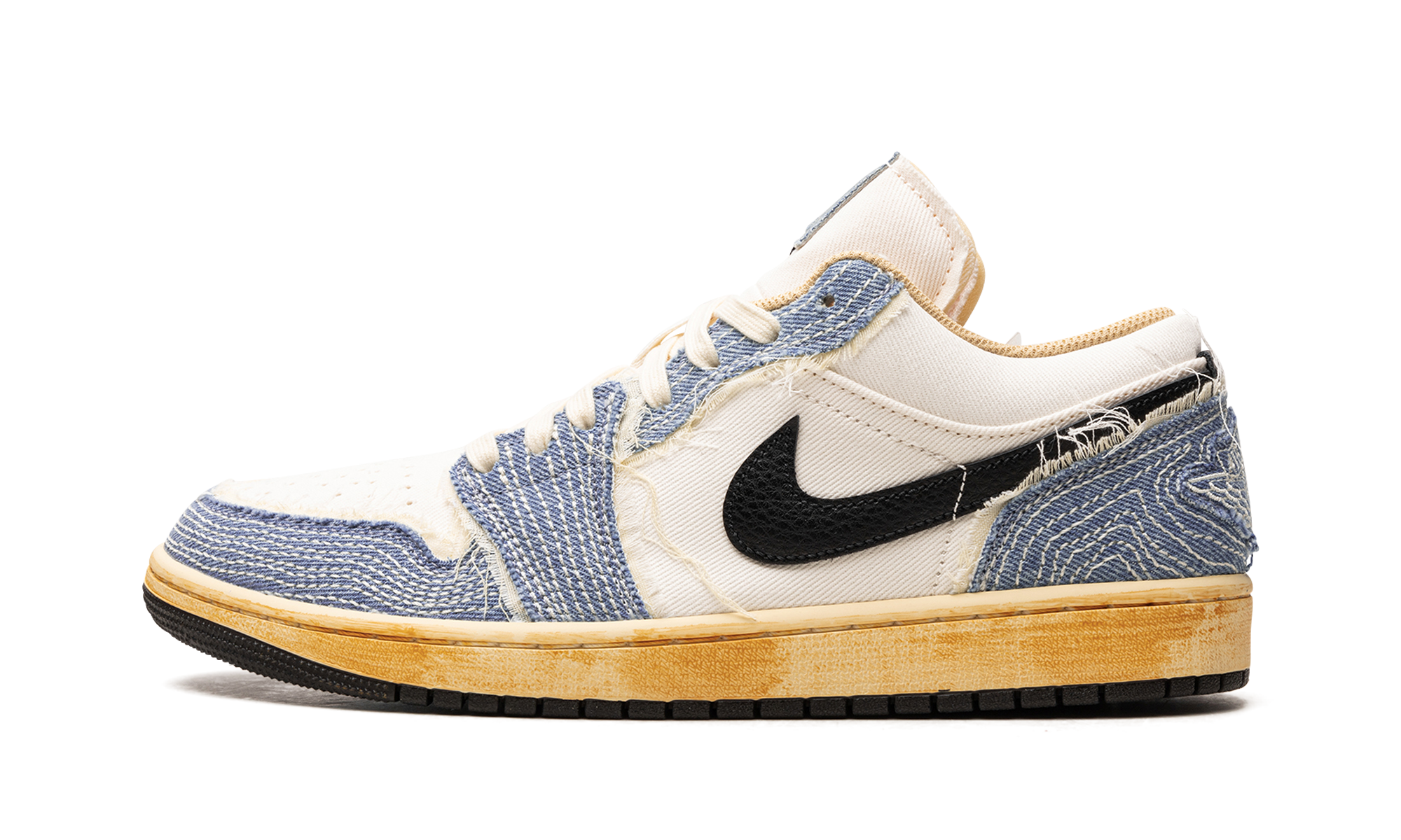 Air Jordan 1 Low SE WRMK Sashiko Denim - resellguru.app