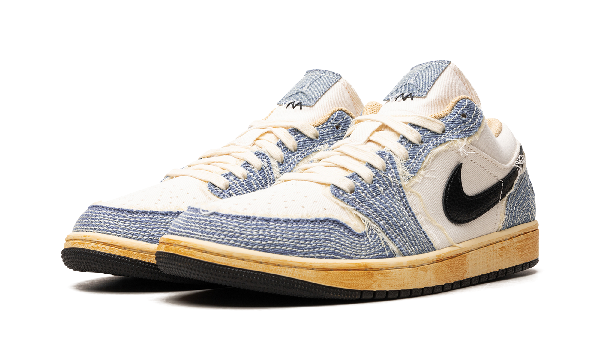 Air Jordan 1 Low SE WRMK Sashiko Denim - resellguru.app