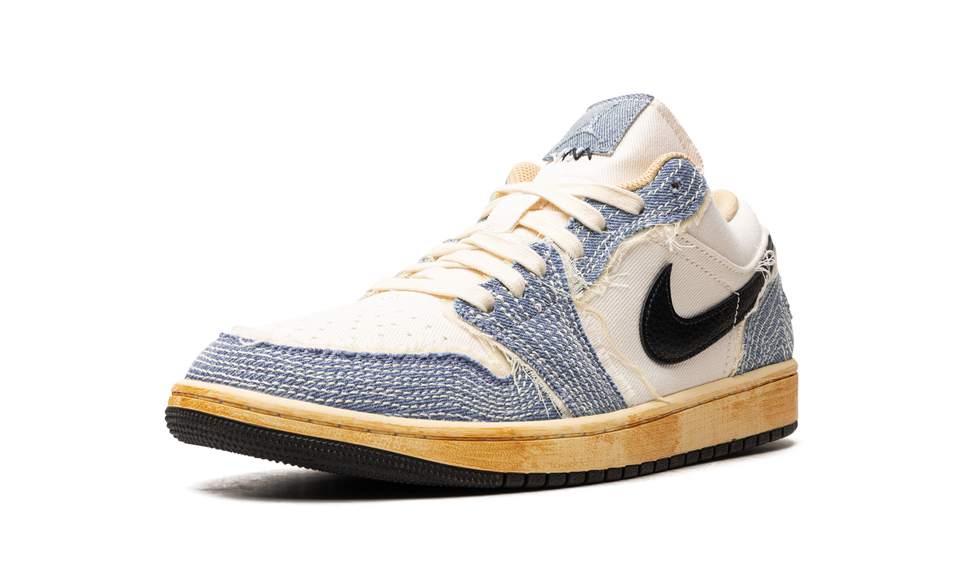 Air Jordan 1 Low SE WRMK Sashiko Denim - resellguru.app