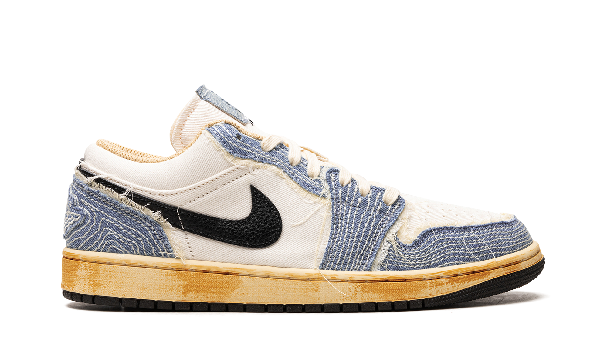 Air Jordan 1 Low SE WRMK Sashiko Denim - resellguru.app