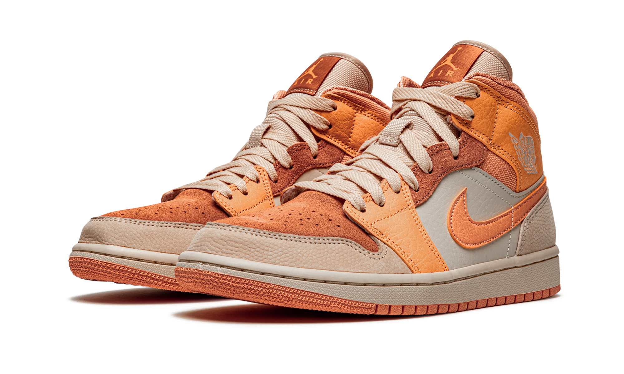 Air Jordan 1 Mid Apricot Orange - resellguru.app
