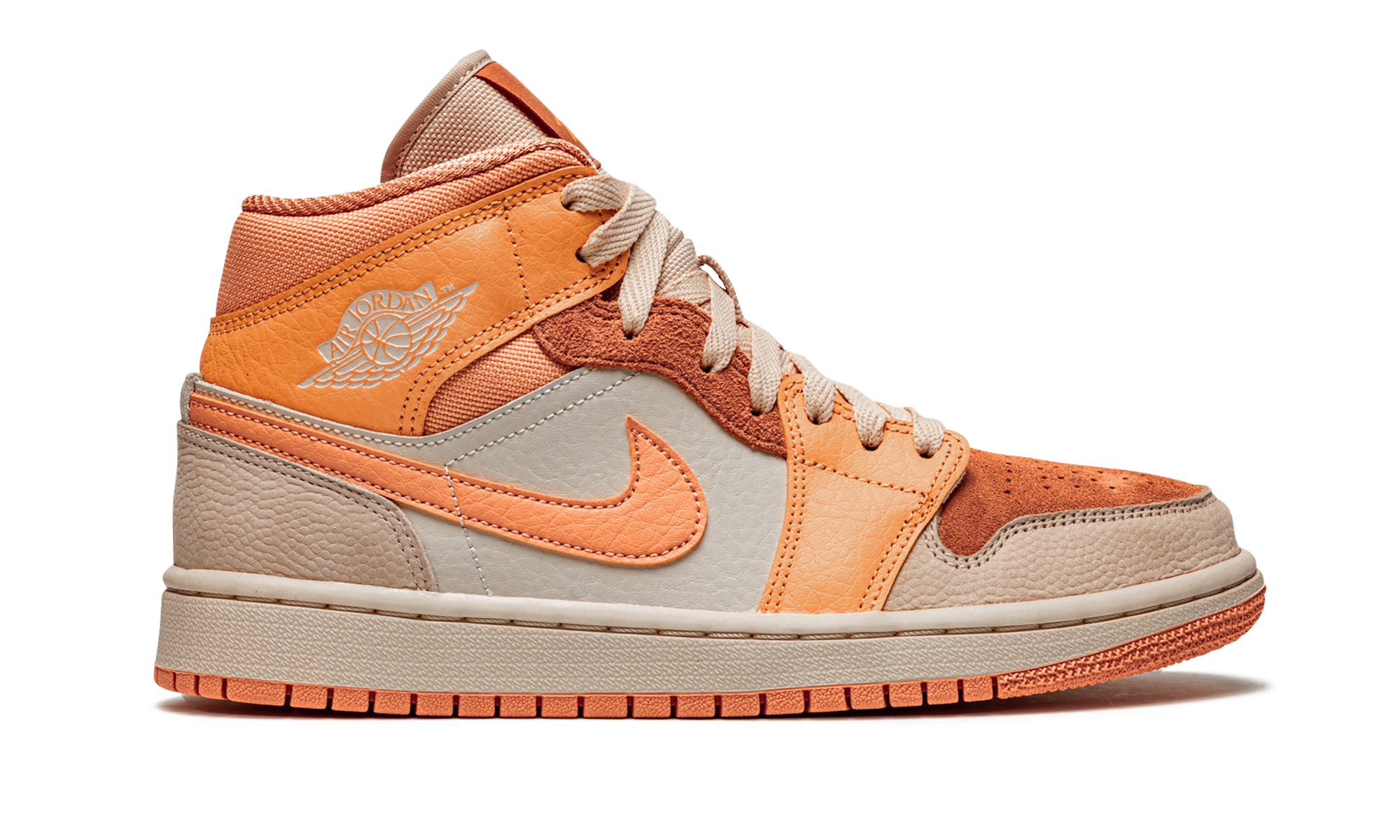 Air Jordan 1 Mid Apricot Orange - resellguru.app
