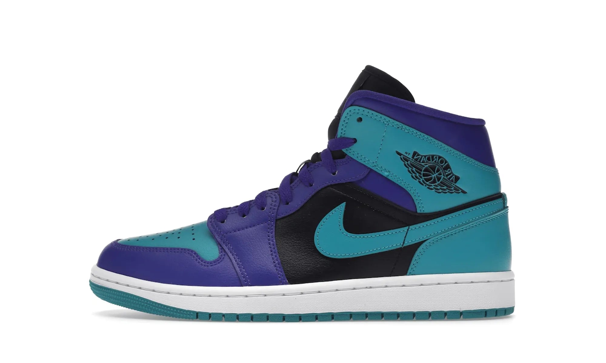 Air Jordan 1 Mid Black Grape - resellguru.app