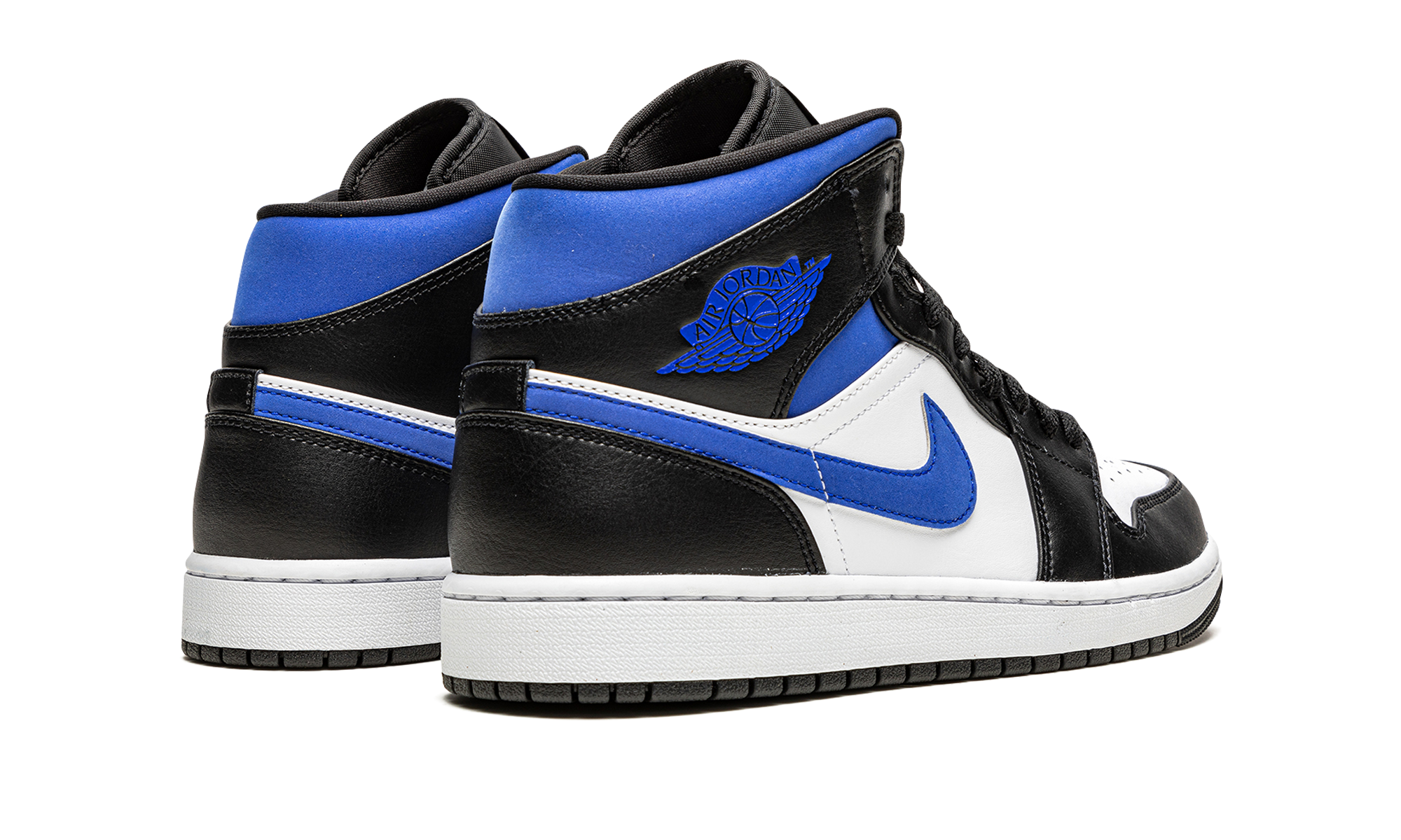 Air Jordan 1 Mid White Black Racer Blue - resellguru.app