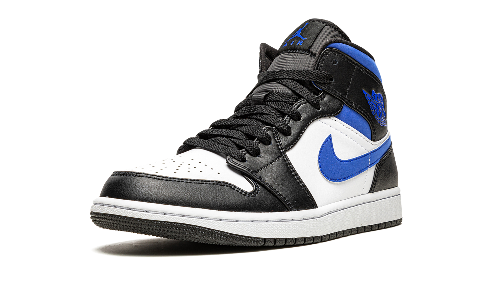 Air Jordan 1 Mid White Black Racer Blue - resellguru.app