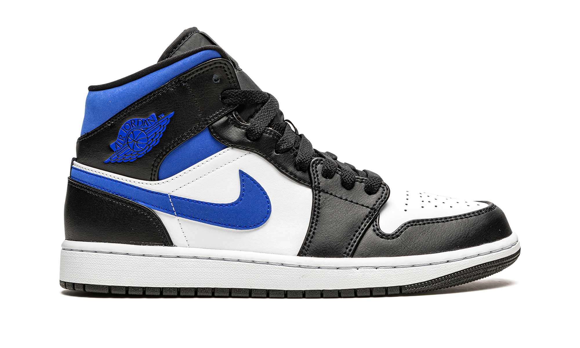 Air Jordan 1 Mid White Black Racer Blue - resellguru.app