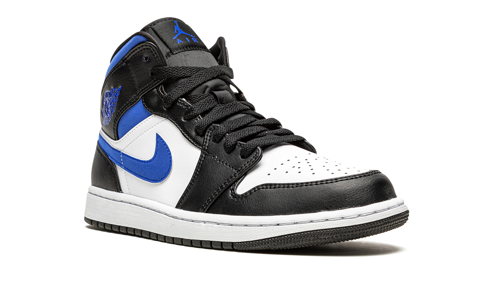 Air Jordan 1 Mid White Black Racer Blue - resellguru.app