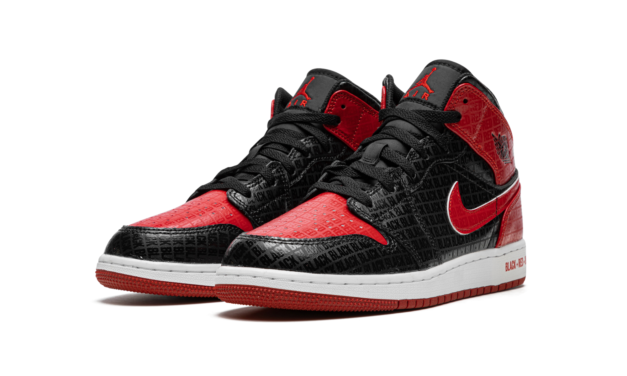 Air Jordan 1 Mid Bred Text - resellguru.app