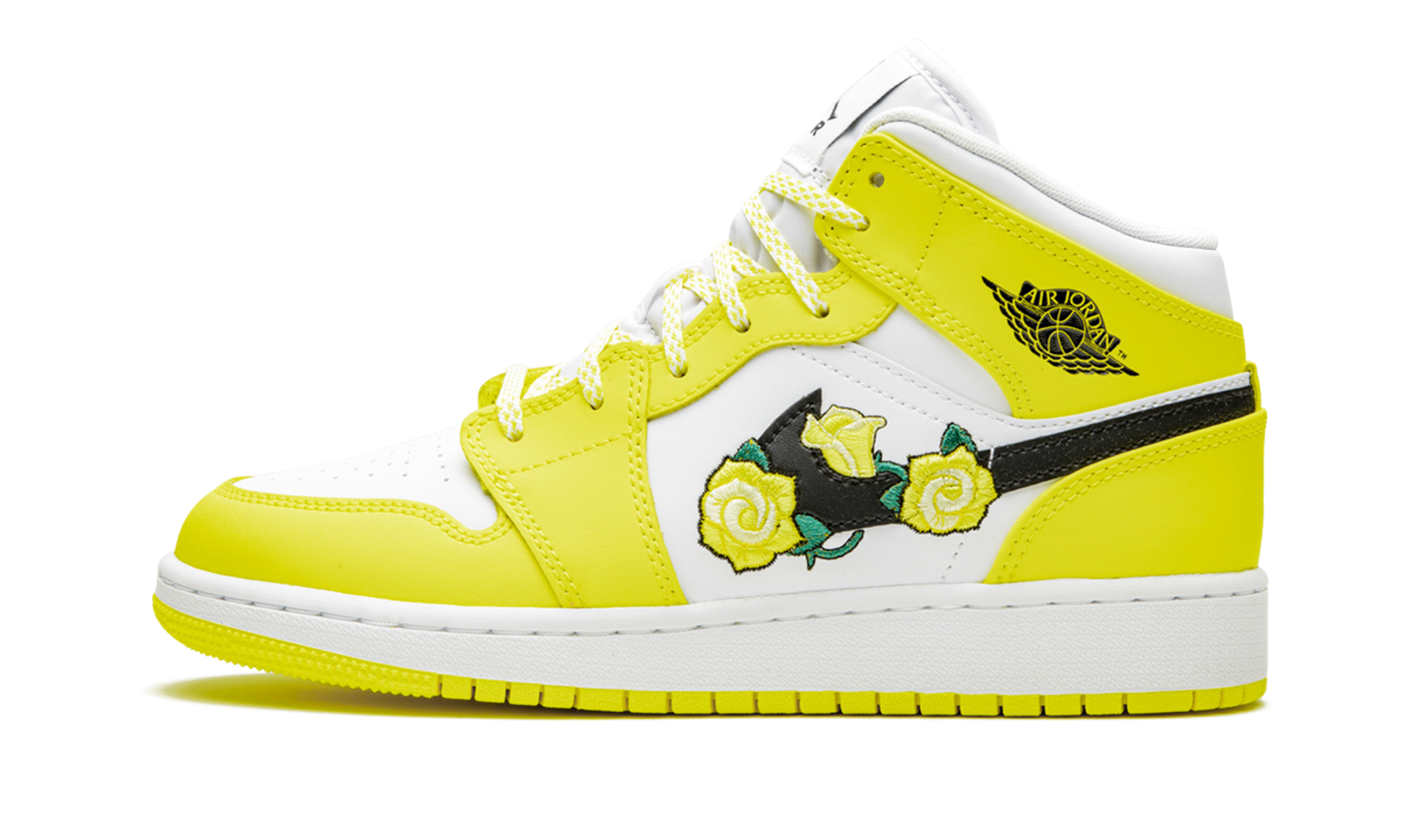 Air Jordan 1 Mid Dynamic Yellow Floral - resellguru.app