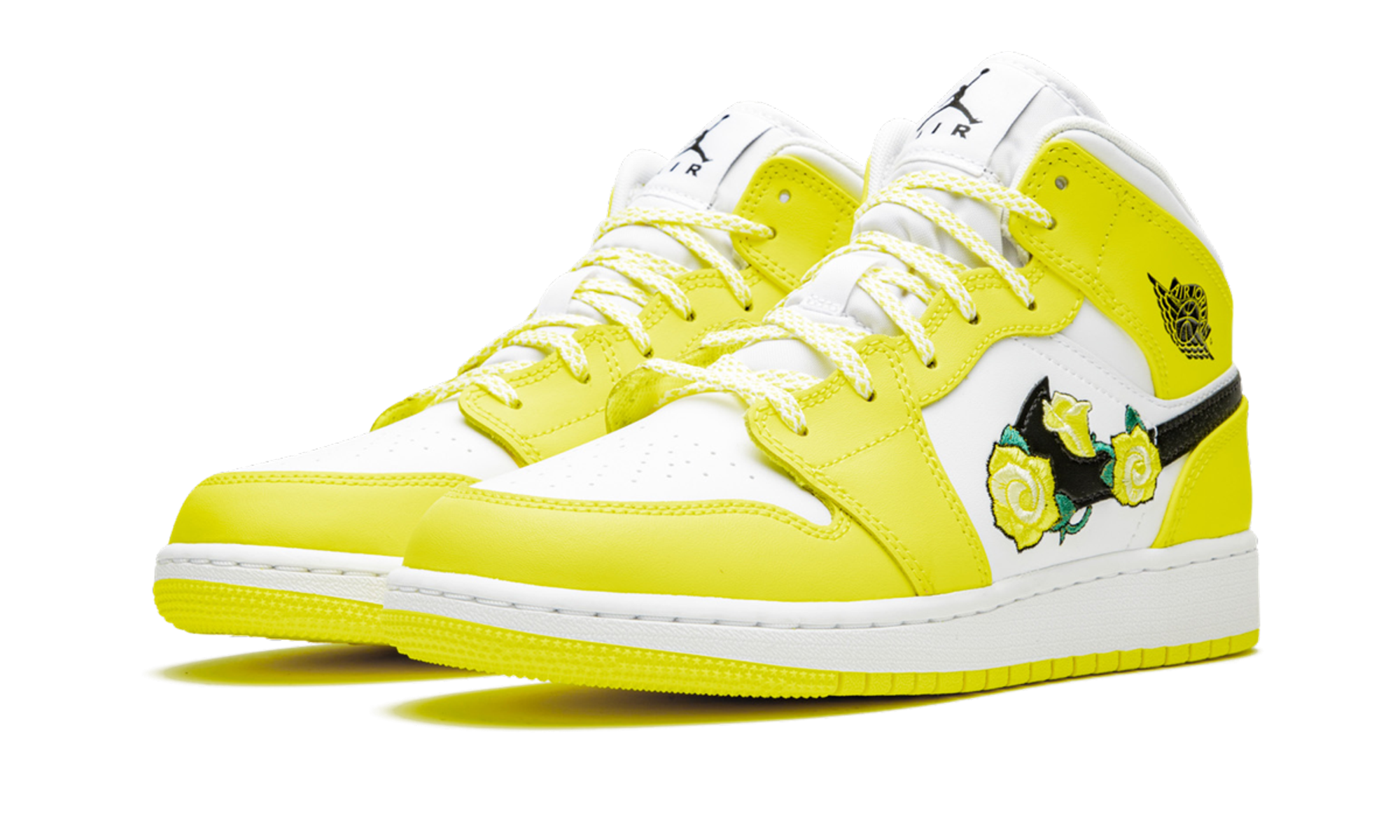 Air Jordan 1 Mid Dynamic Yellow Floral - resellguru.app