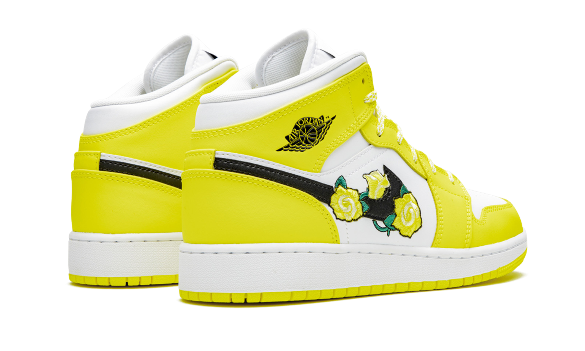 Air Jordan 1 Mid Dynamic Yellow Floral - resellguru.app