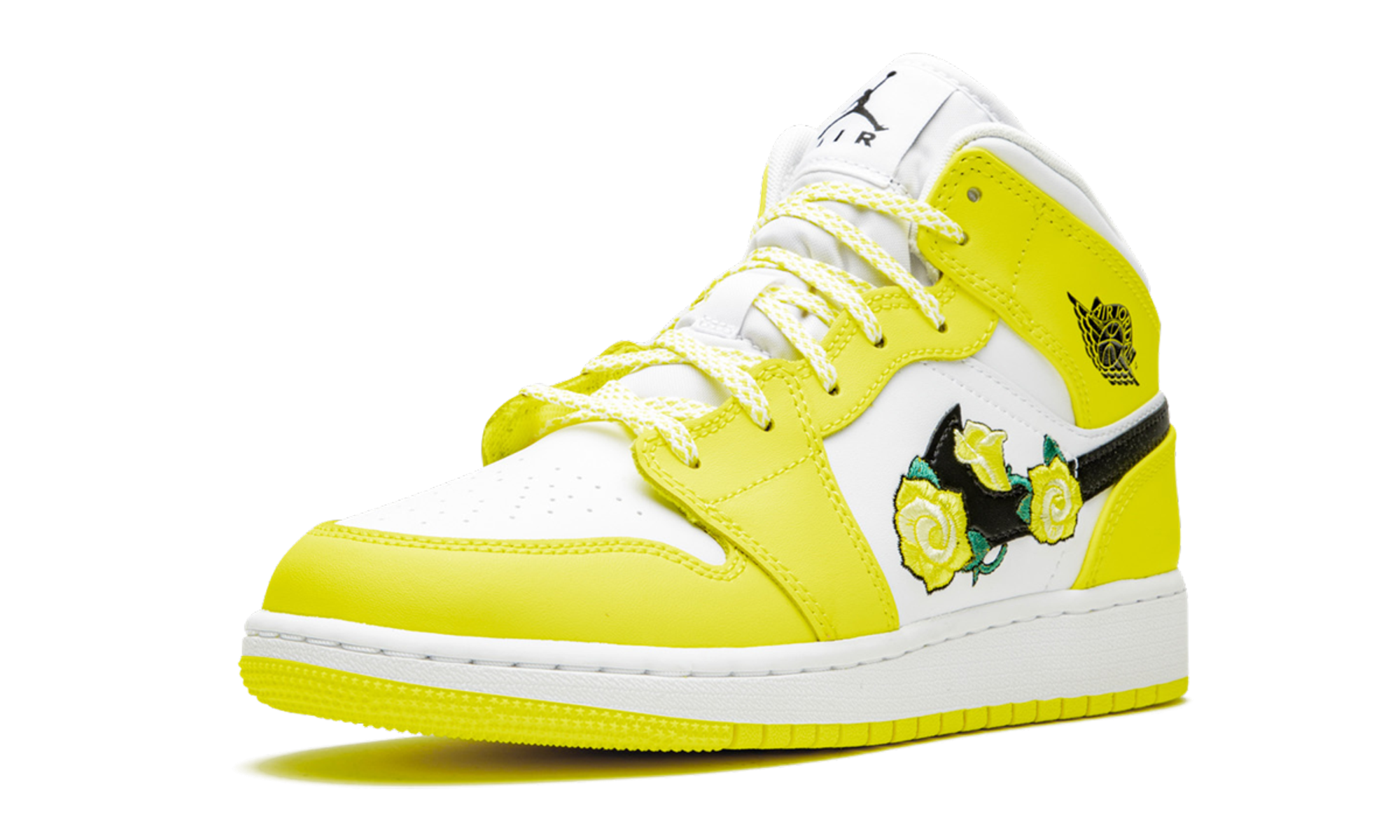 Air Jordan 1 Mid Dynamic Yellow Floral - resellguru.app