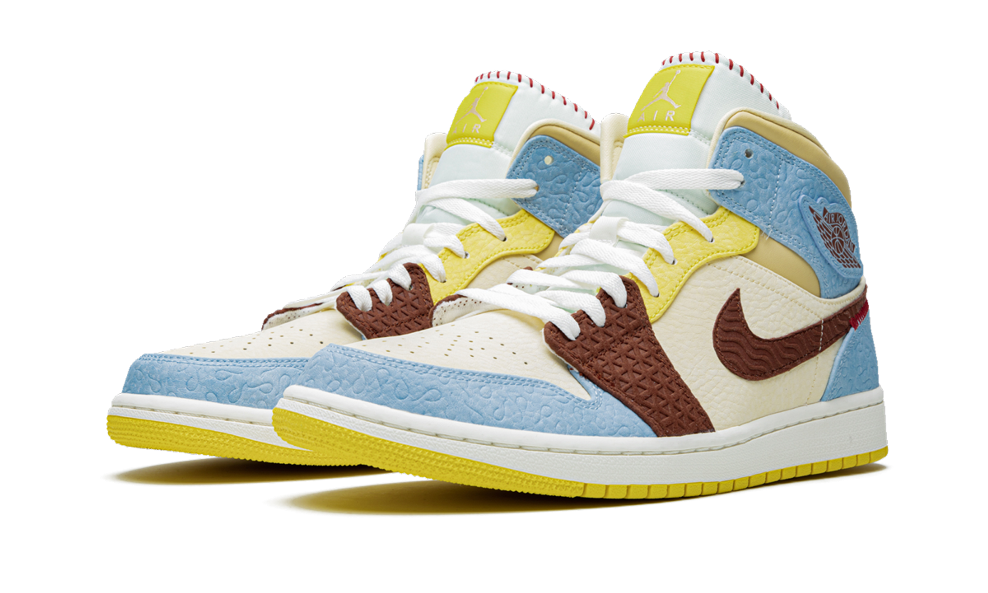 Air Jordan 1 Mid SE Fearless Maison Chateau Rouge - resellguru.app