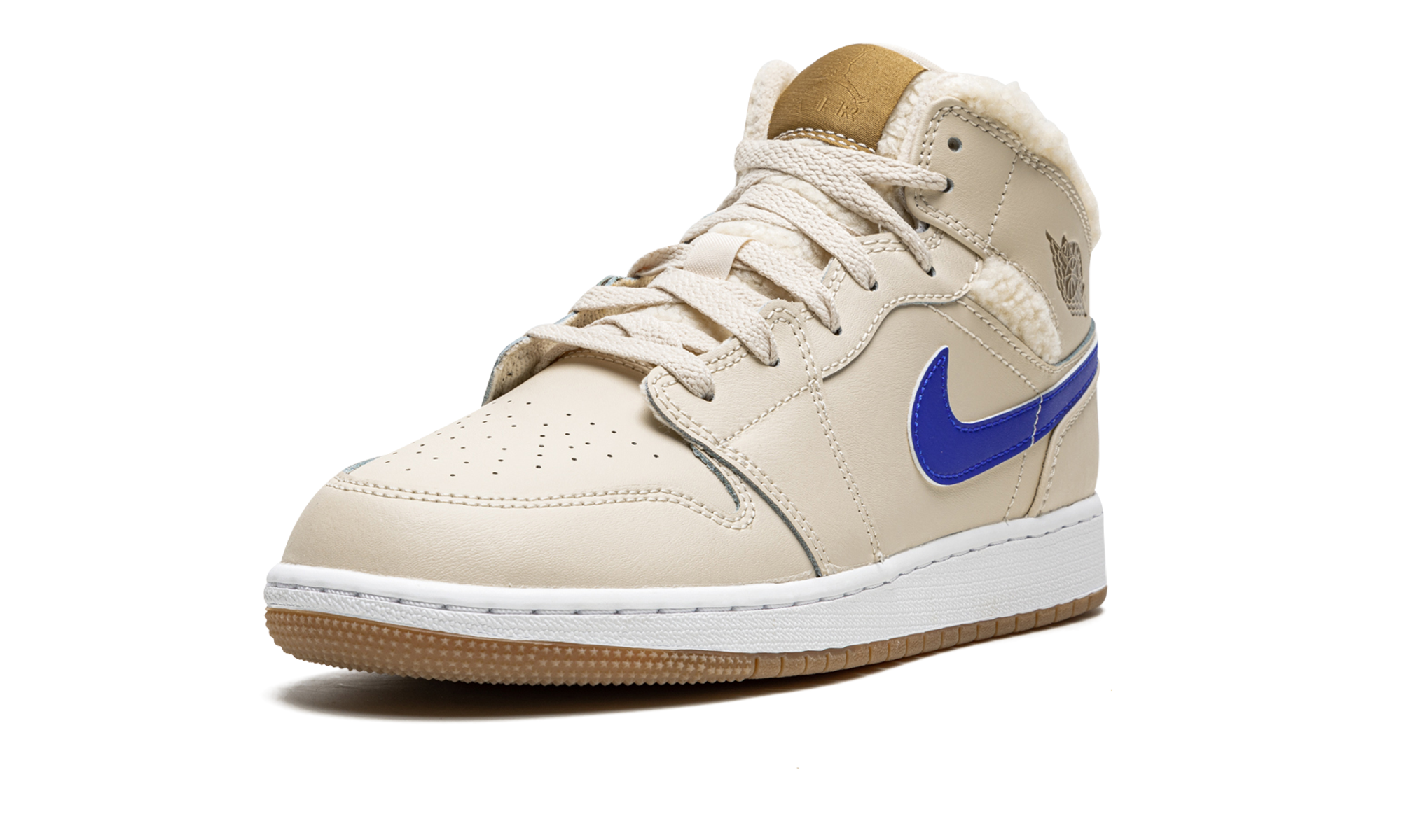 Air Jordan 1 Mid Utility Fleece Pearl White - resellguru.app