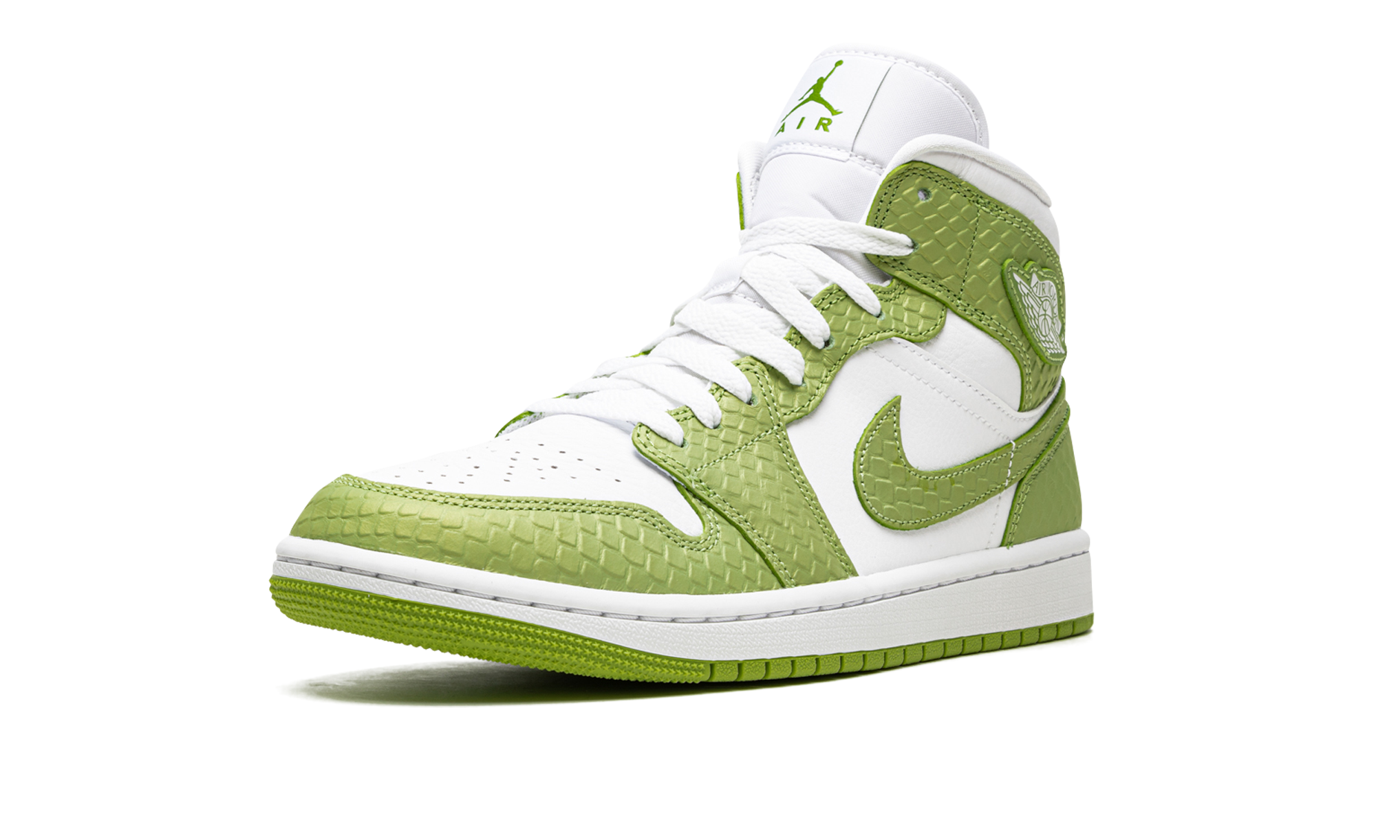 Air Jordan 1 Mid Green Python - resellguru.app