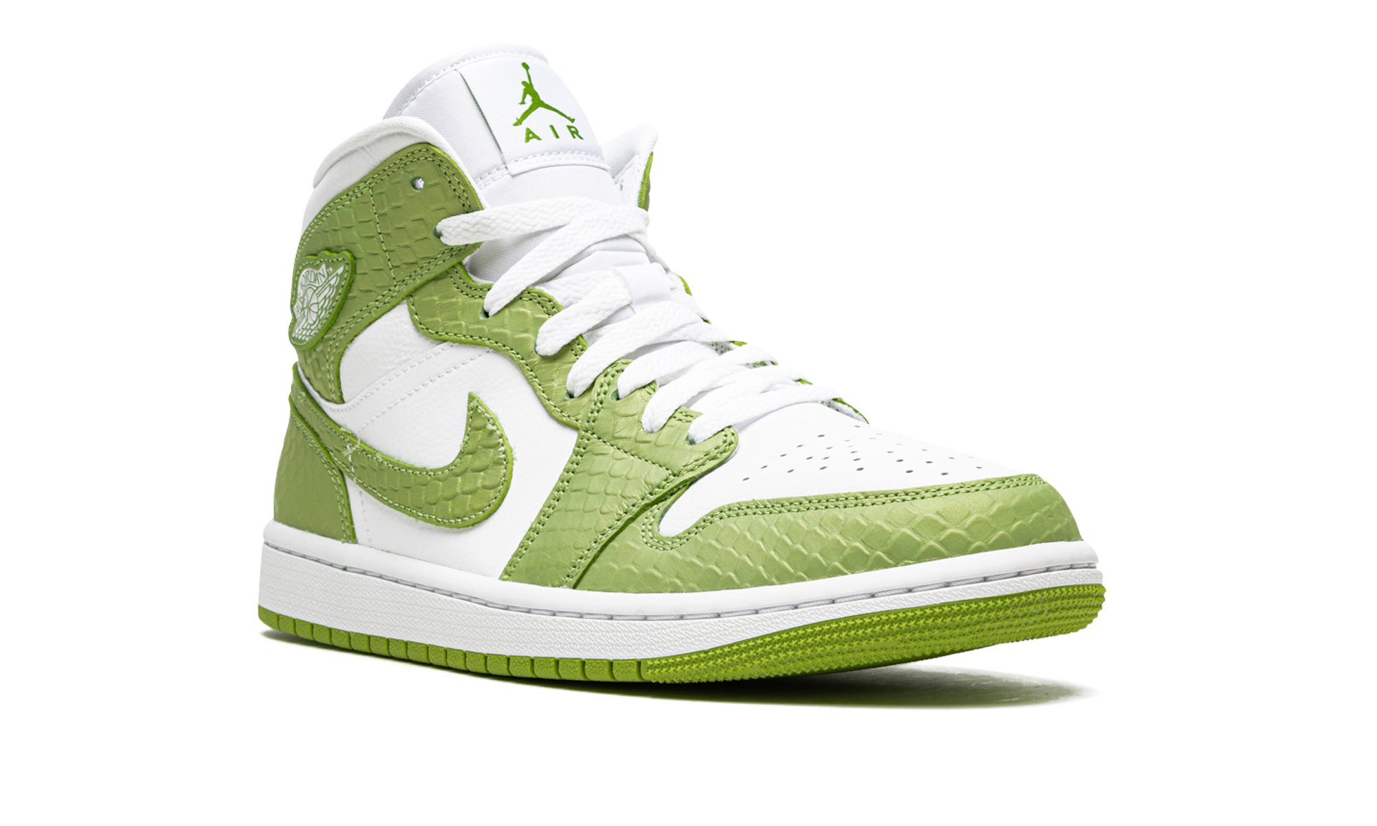 Air Jordan 1 Mid Green Python - resellguru.app