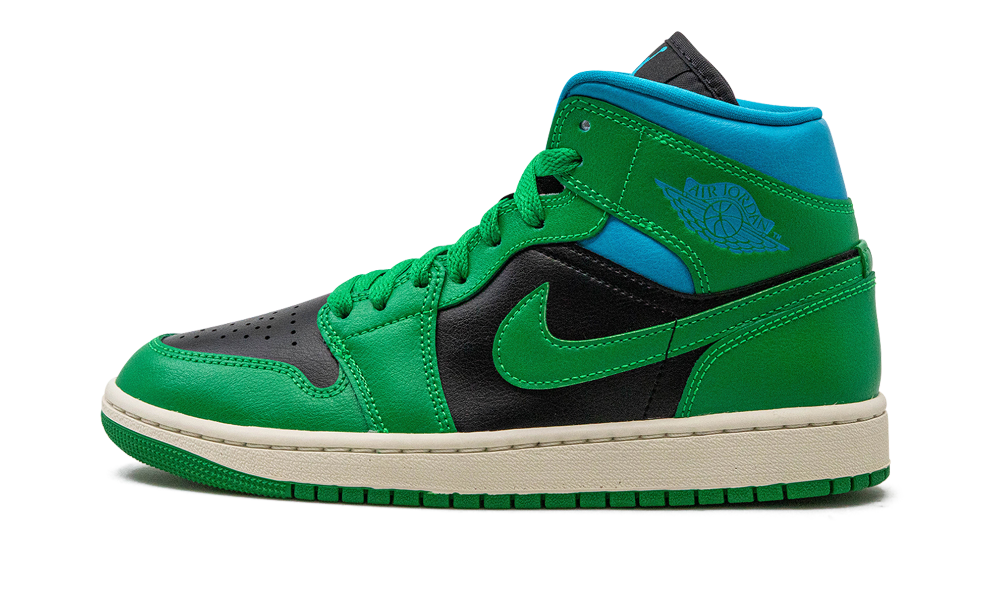 Air Jordan 1 Mid Lucky Green Aquatone - resellguru.app
