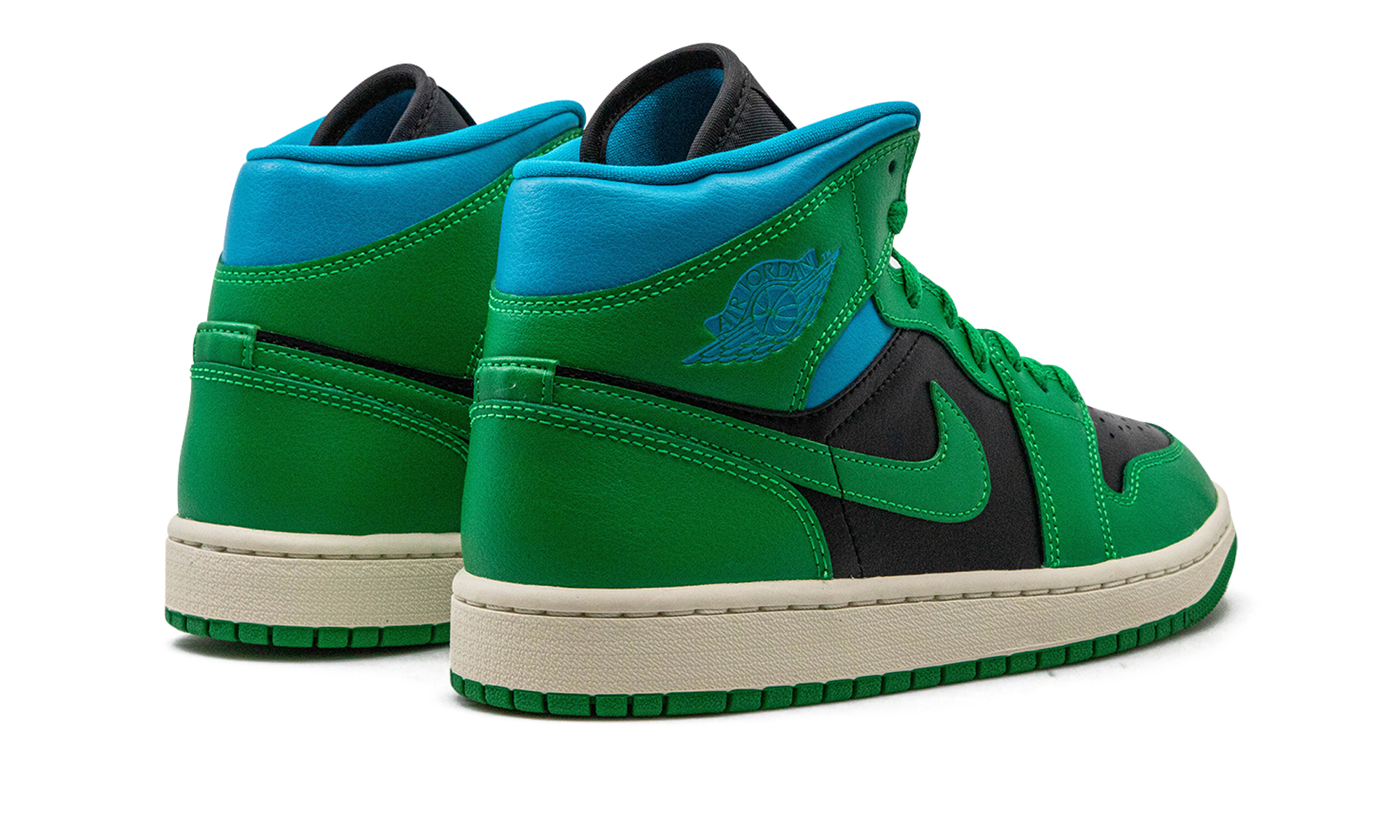 Air Jordan 1 Mid Lucky Green Aquatone - resellguru.app