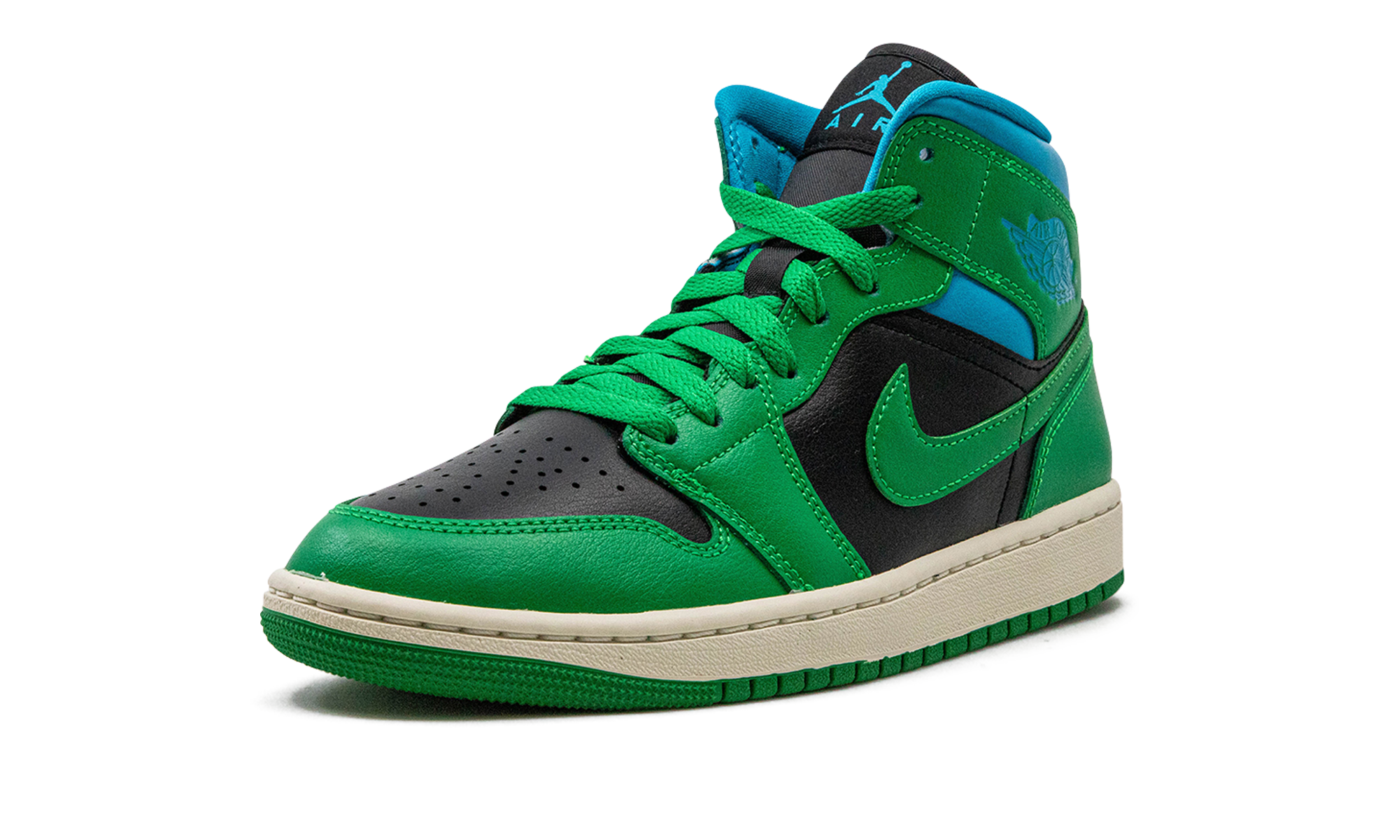 Air Jordan 1 Mid Lucky Green Aquatone - resellguru.app