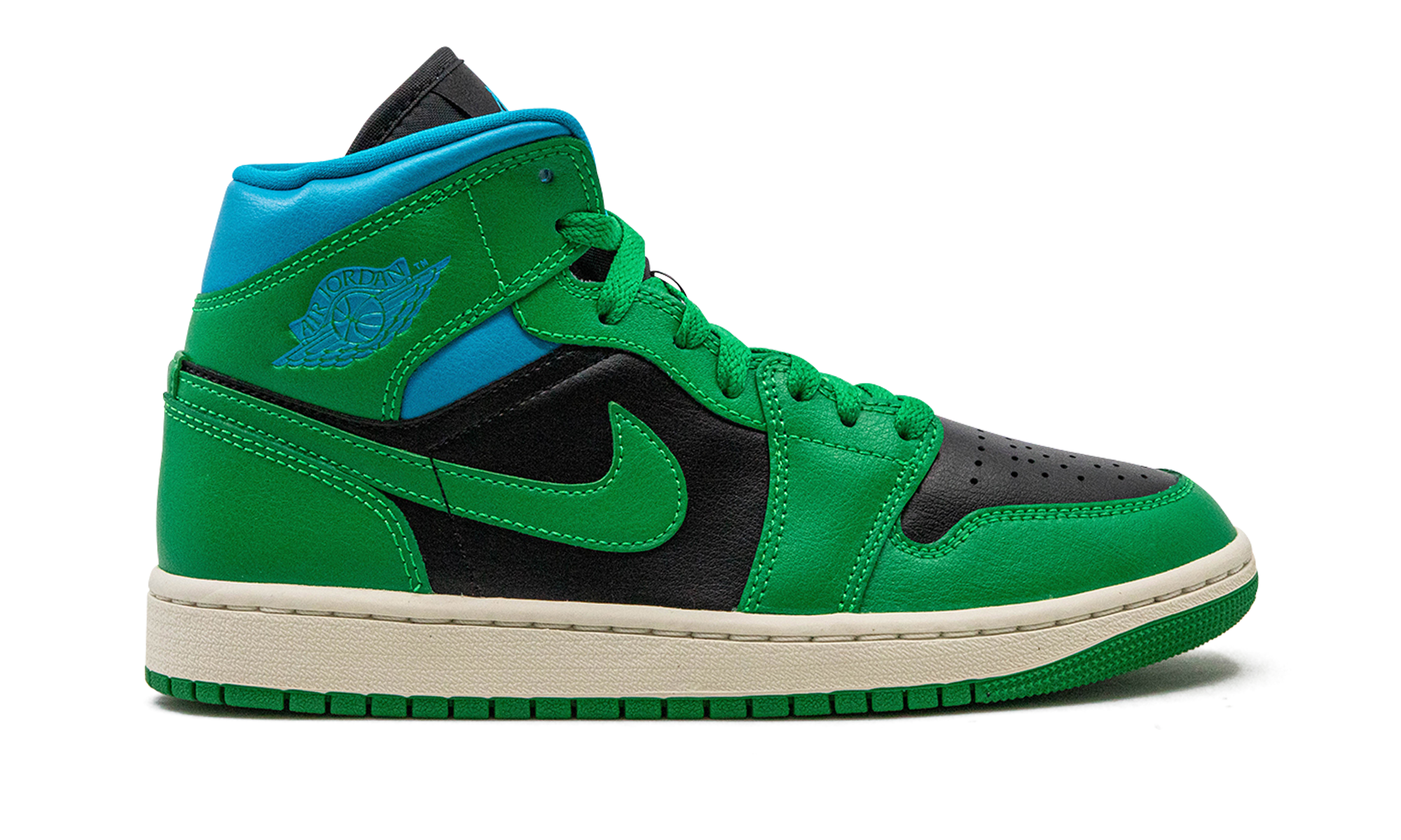 Air Jordan 1 Mid Lucky Green Aquatone - resellguru.app