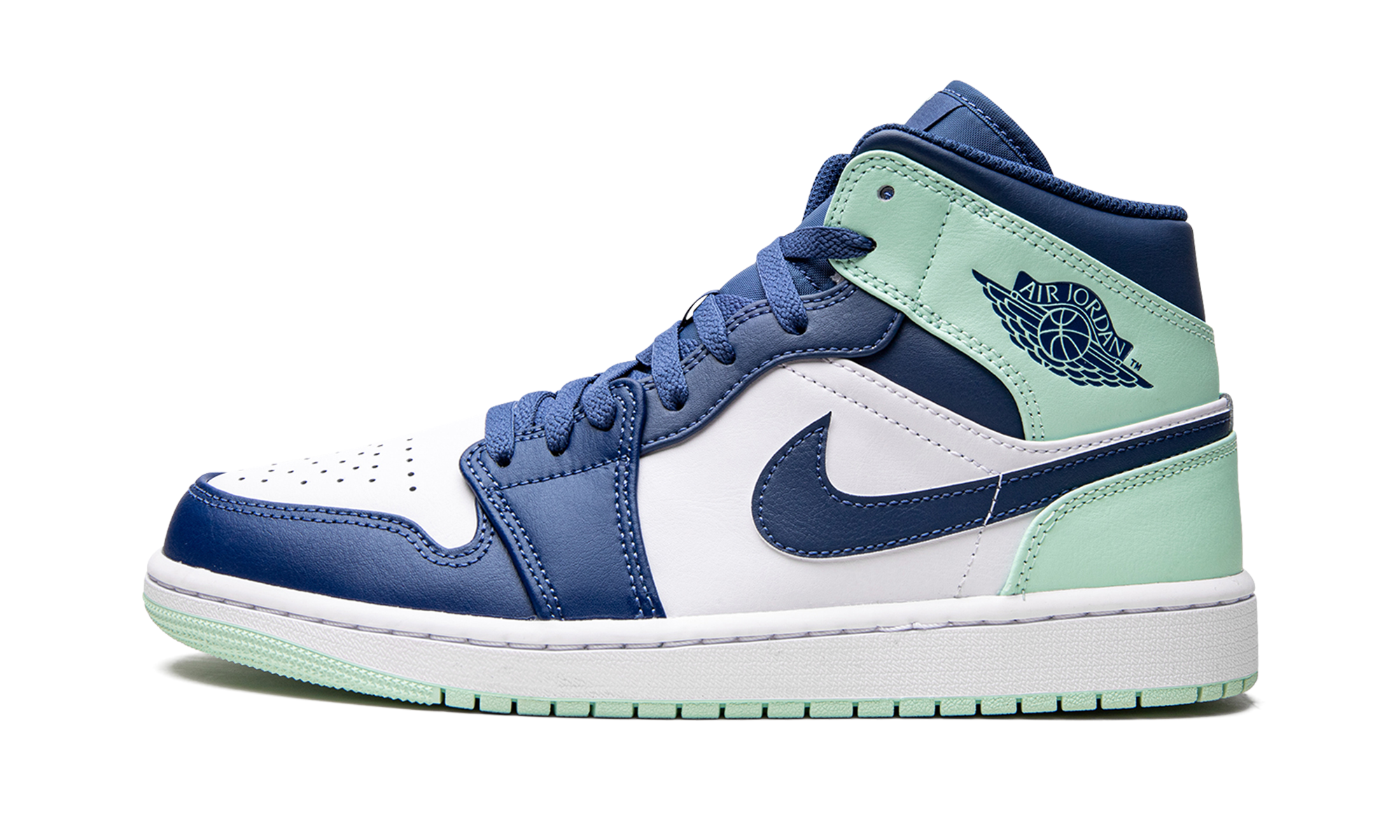 Air Jordan 1 Mid Mystic Navy Mint Foam - resellguru.app