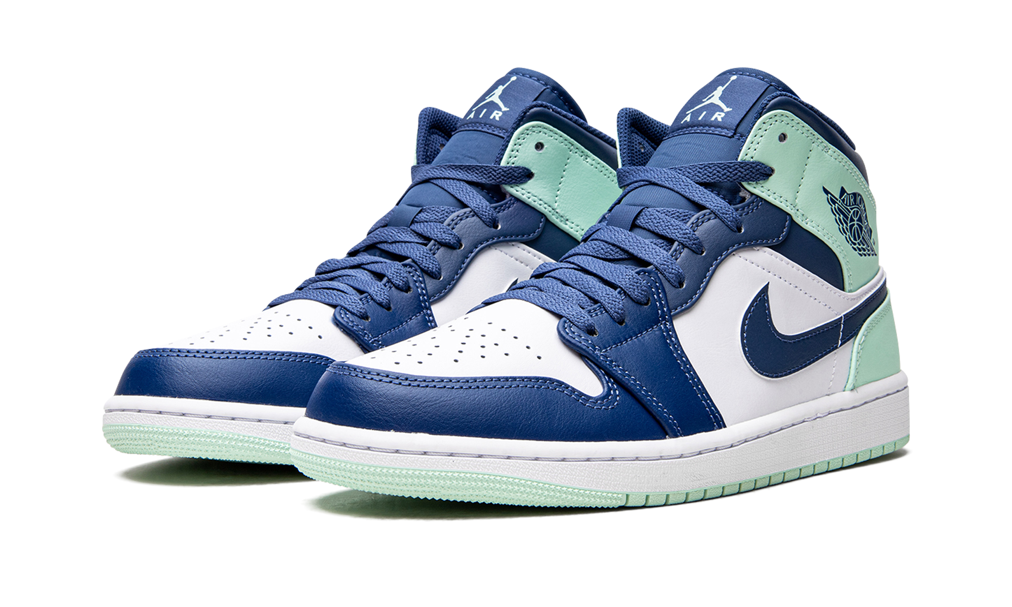 Air Jordan 1 Mid Mystic Navy Mint Foam - resellguru.app