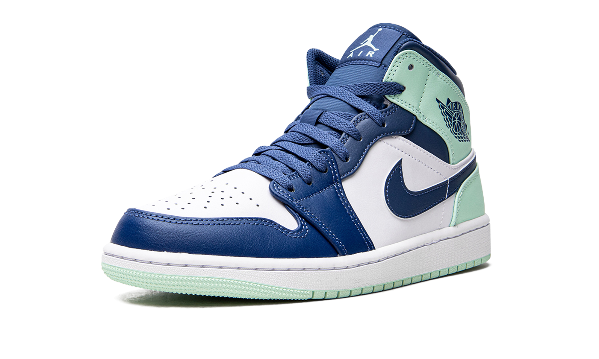 Air Jordan 1 Mid Mystic Navy Mint Foam - resellguru.app