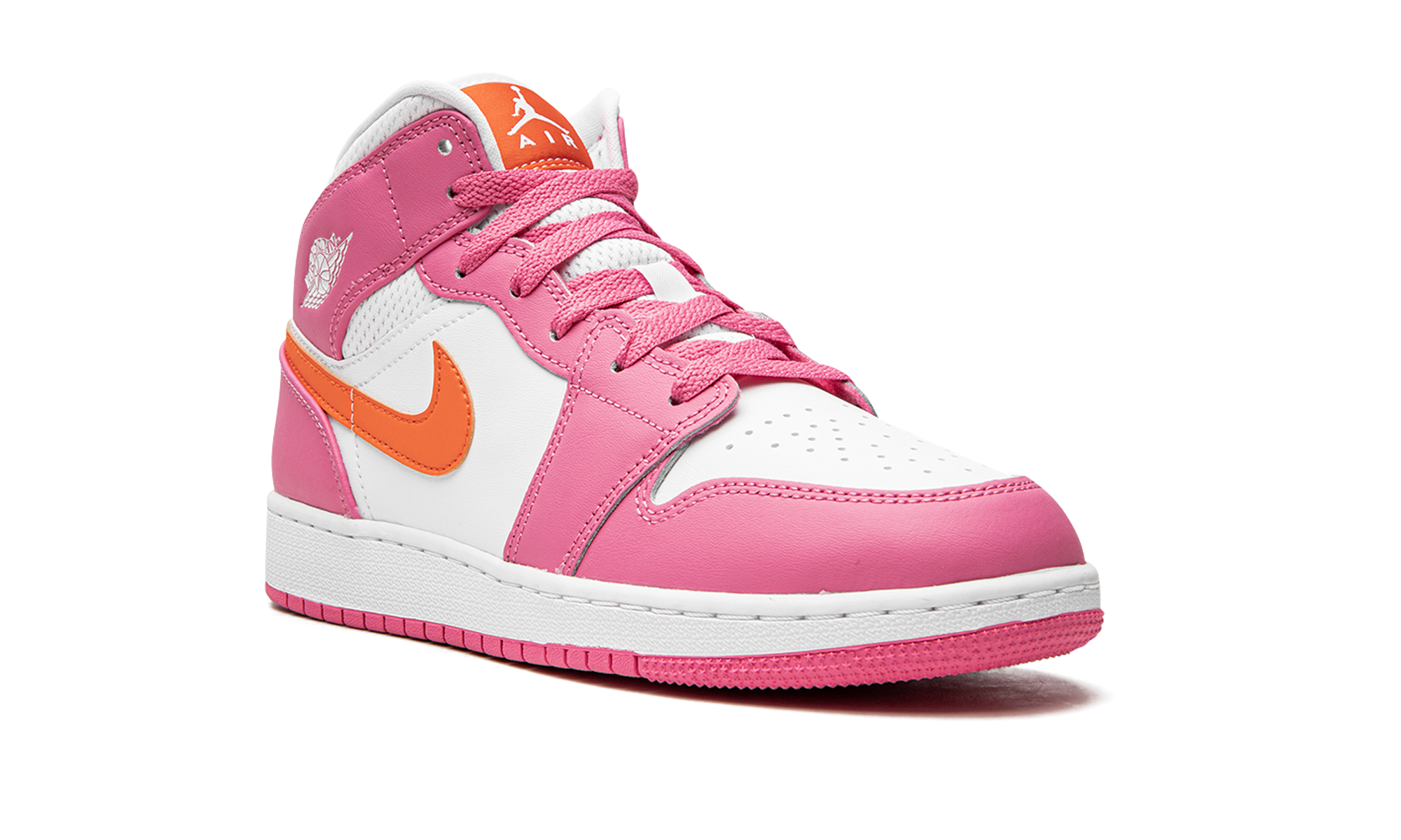 Air Jordan 1 Mid Pinksicle Safety Orange - resellguru.app