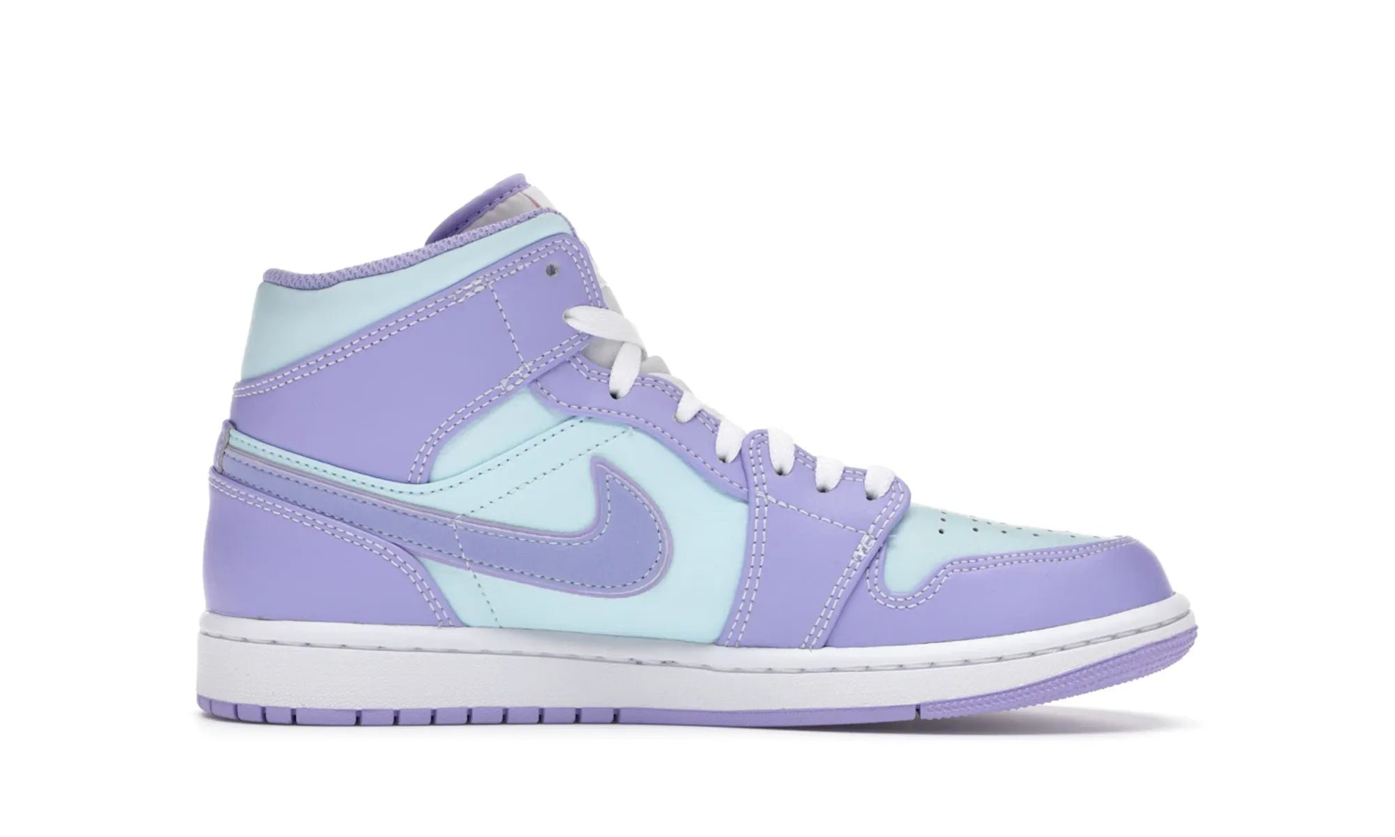 Air Jordan 1 Mid Purple Aqua - resellguru.app