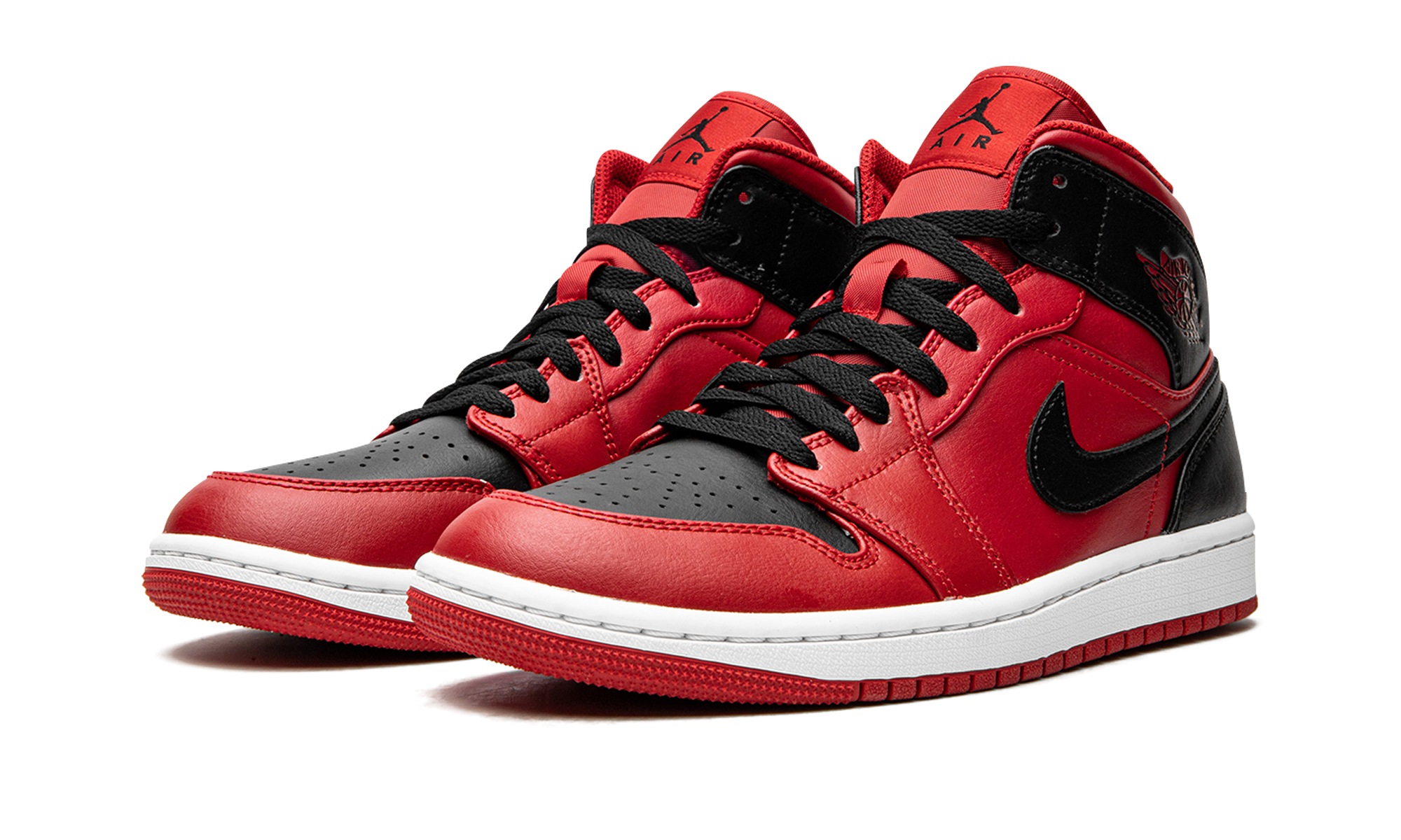 Air Jordan 1 Mid Reverse Bred (2021) - resellguru.app