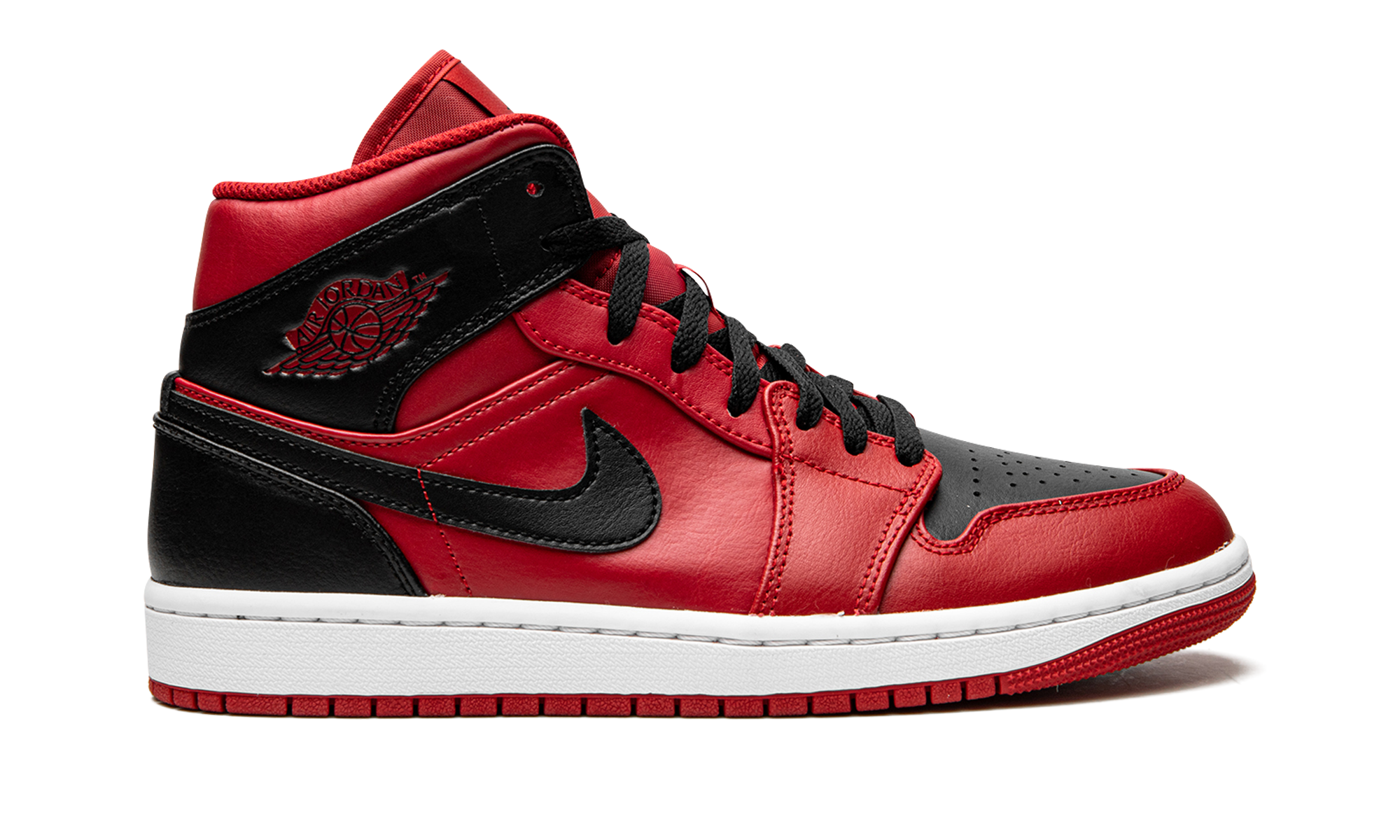 Air Jordan 1 Mid Reverse Bred (2021) - resellguru.app