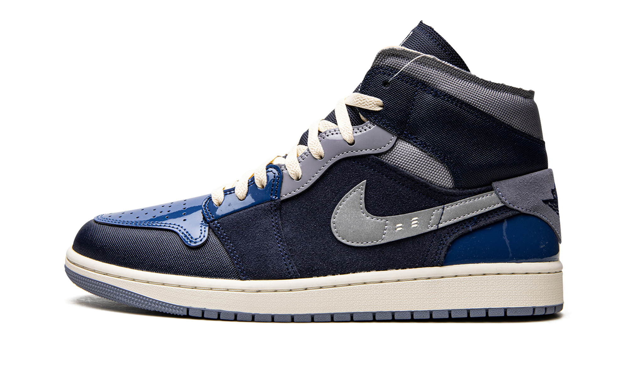 Air Jordan 1 Mid SE Craft Obsidian French Blue Ashen Slate White - resellguru.app