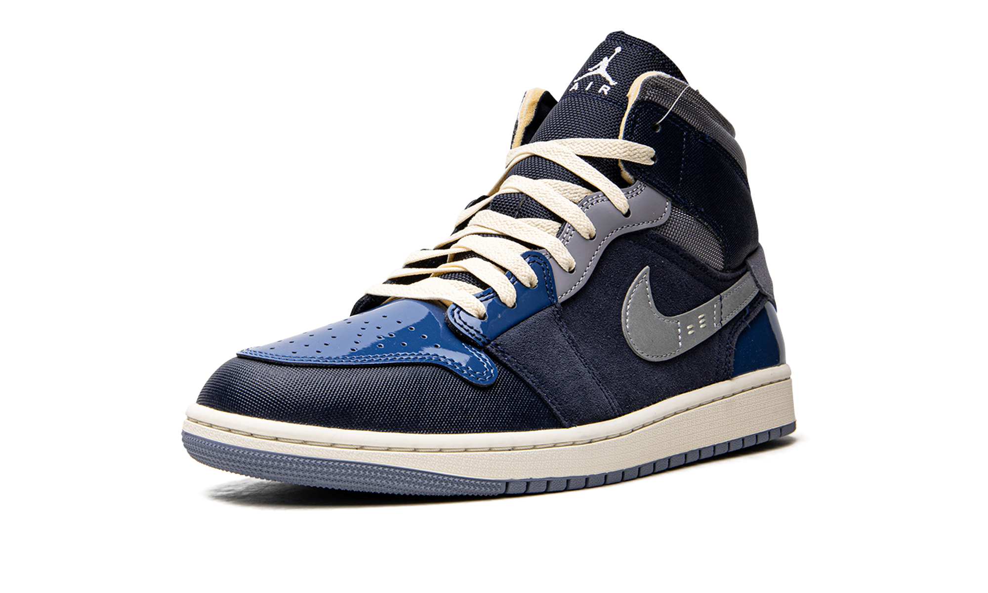 Air Jordan 1 Mid SE Craft Obsidian French Blue Ashen Slate White - resellguru.app