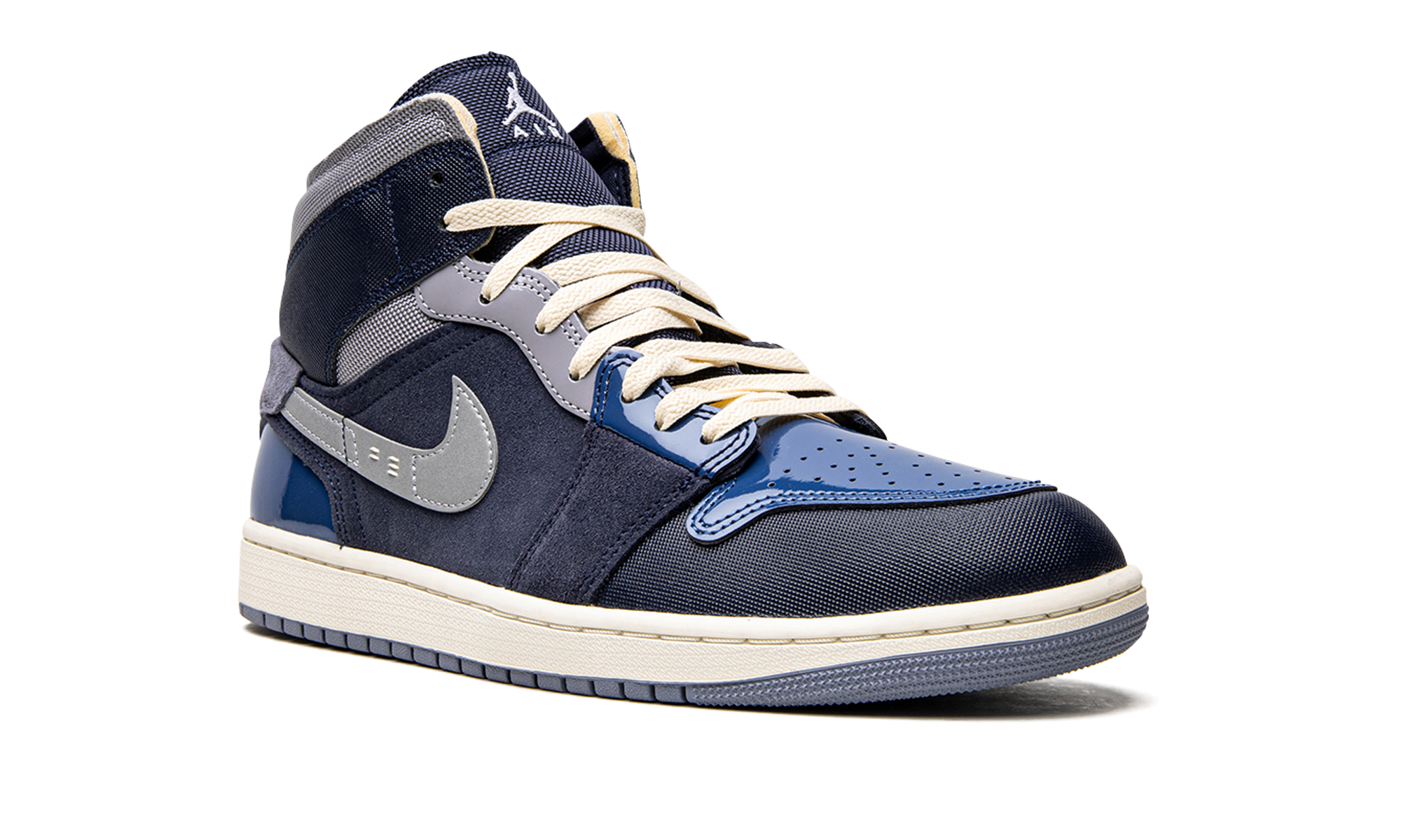 Air Jordan 1 Mid SE Craft Obsidian French Blue Ashen Slate White - resellguru.app
