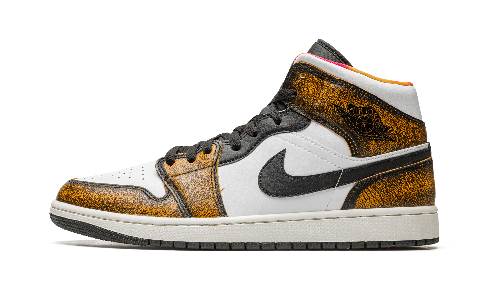 Air Jordan 1 Mid SE Orange Wear Away - resellguru.app