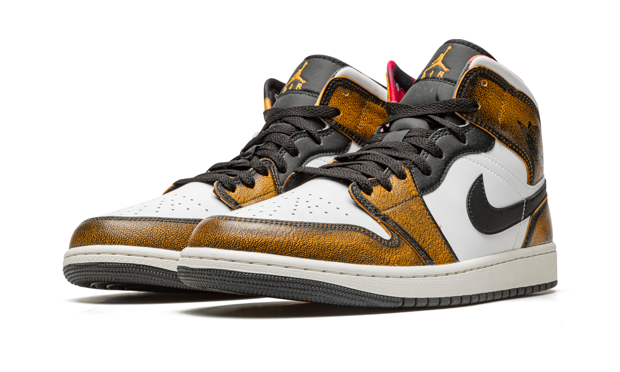 Air Jordan 1 Mid SE Orange Wear Away - resellguru.app