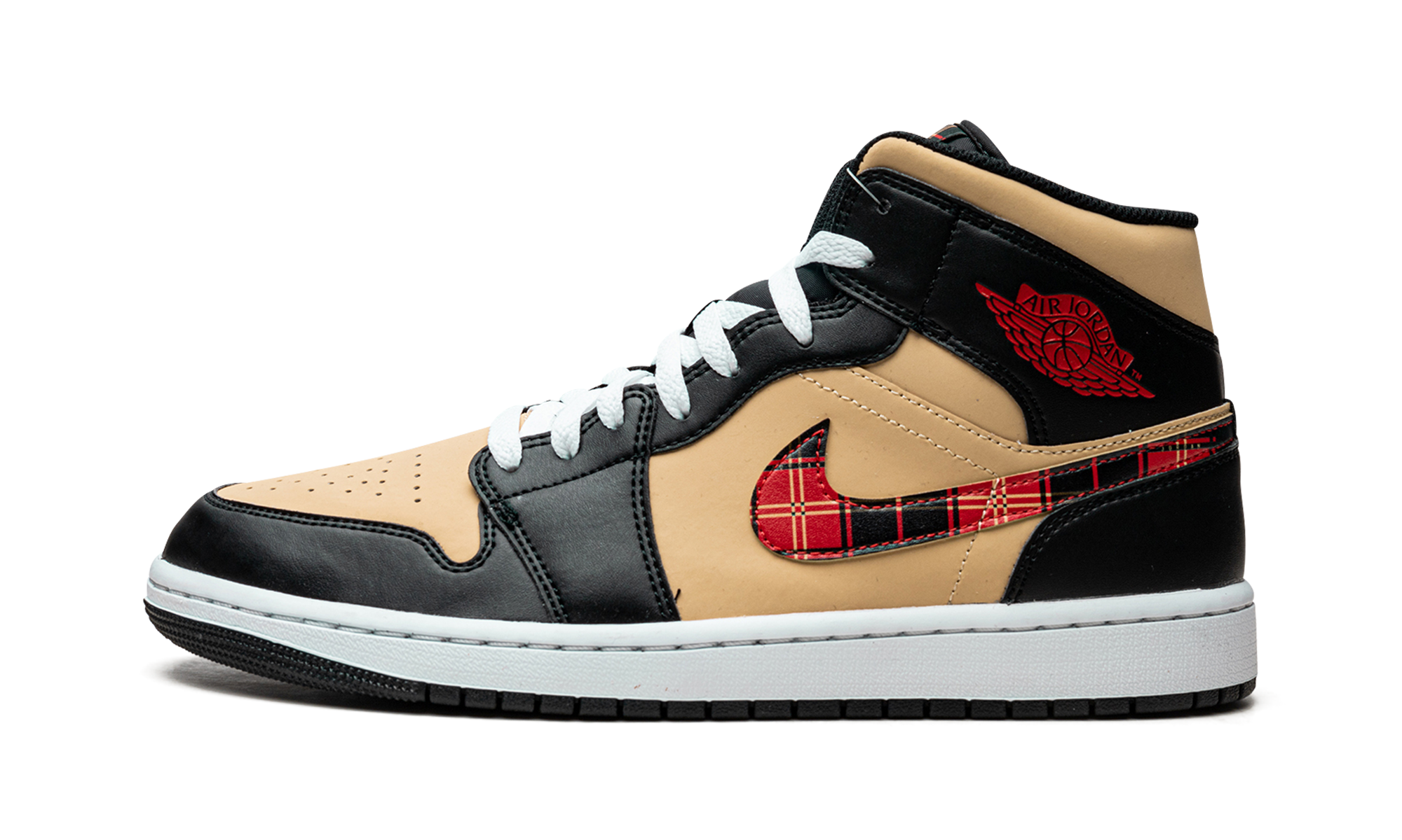 Air Jordan 1 Mid Tartan Swoosh - resellguru.app