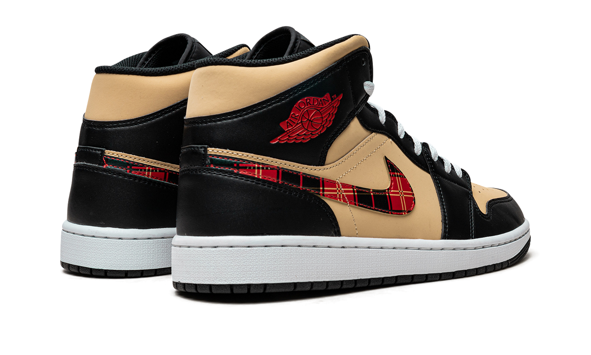 Air Jordan 1 Mid Tartan Swoosh - resellguru.app