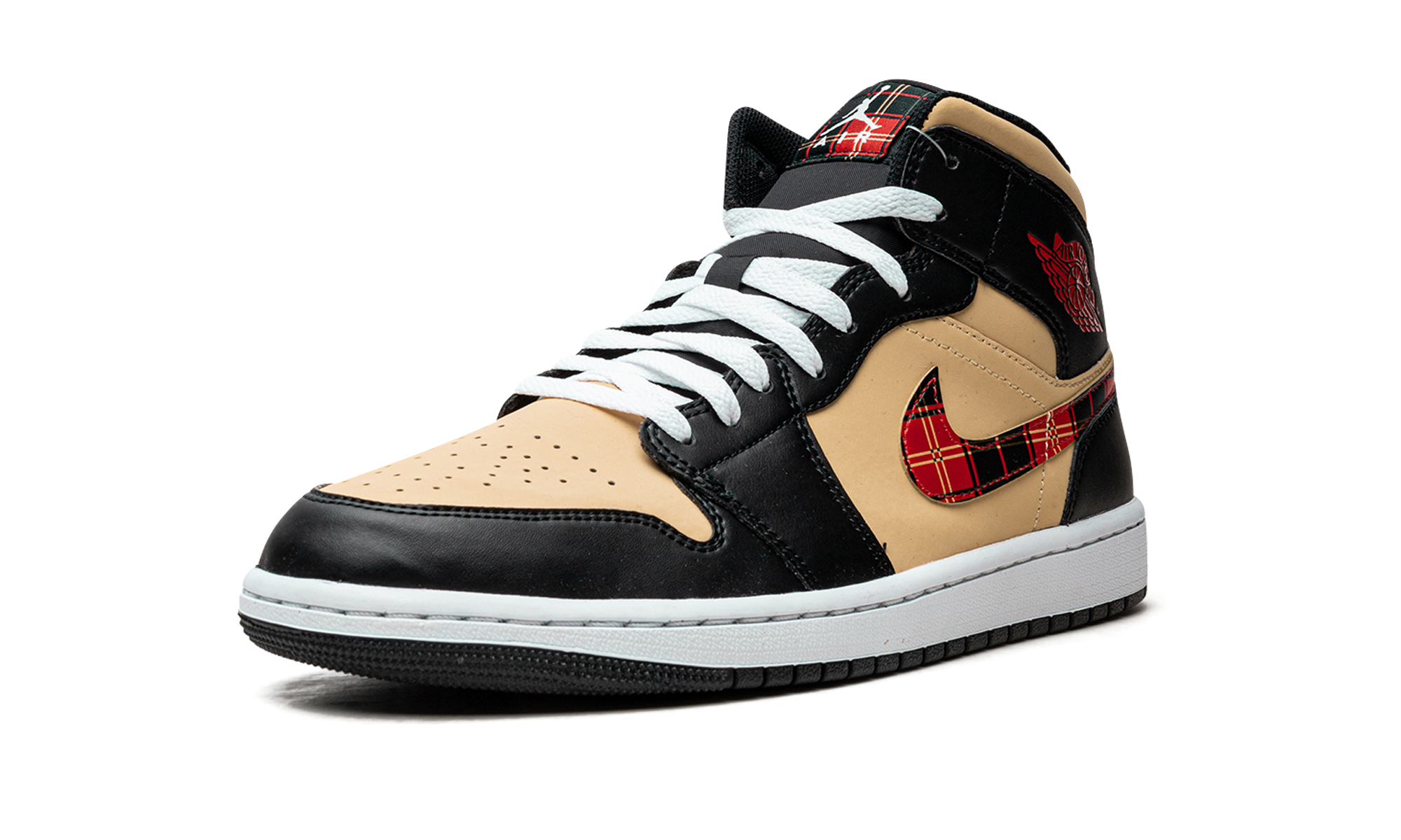 Air Jordan 1 Mid Tartan Swoosh - resellguru.app