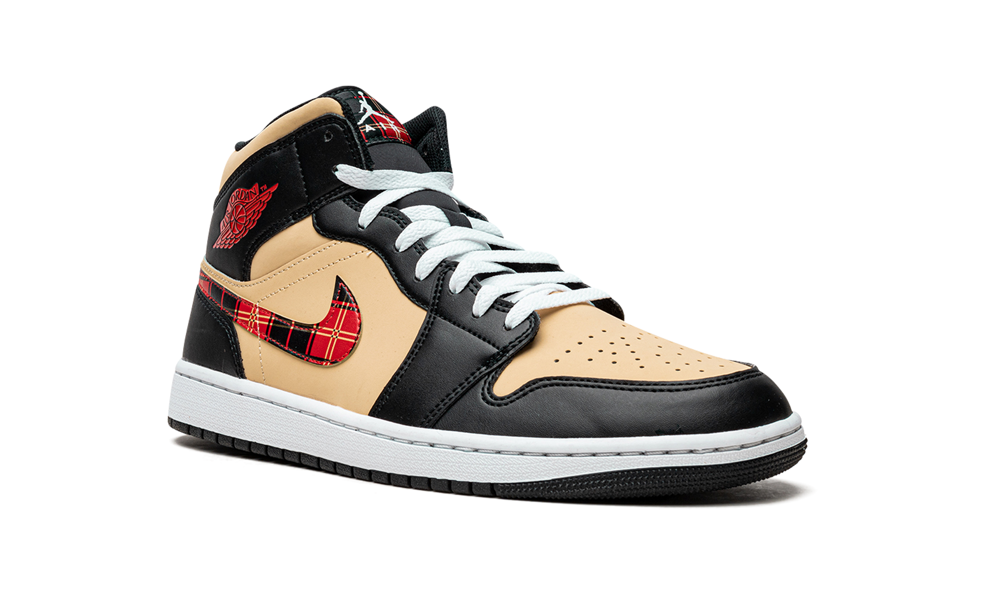 Air Jordan 1 Mid Tartan Swoosh - resellguru.app