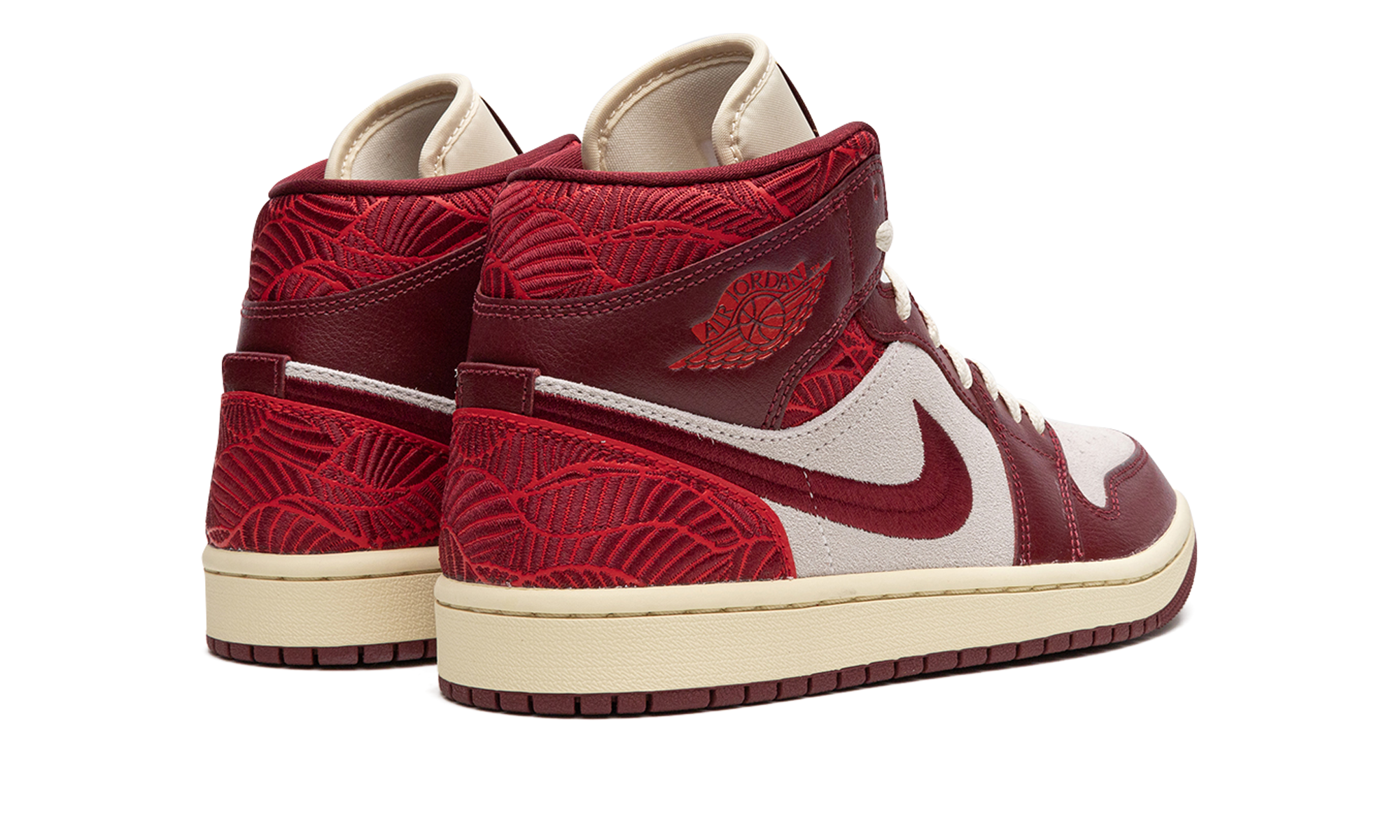 Air Jordan 1 Mid SE Tiki Leaf Team Red - resellguru.app