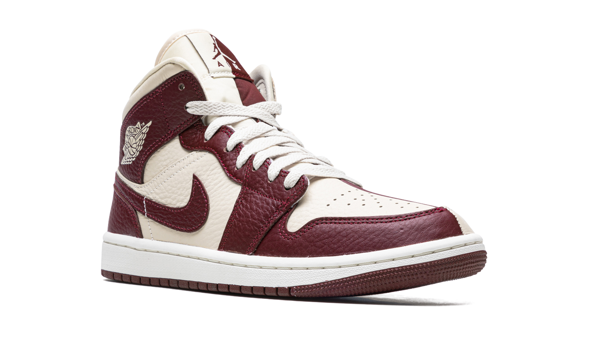 Air Jordan 1 Mid SE Split Beach Cherrywood Red - resellguru.app