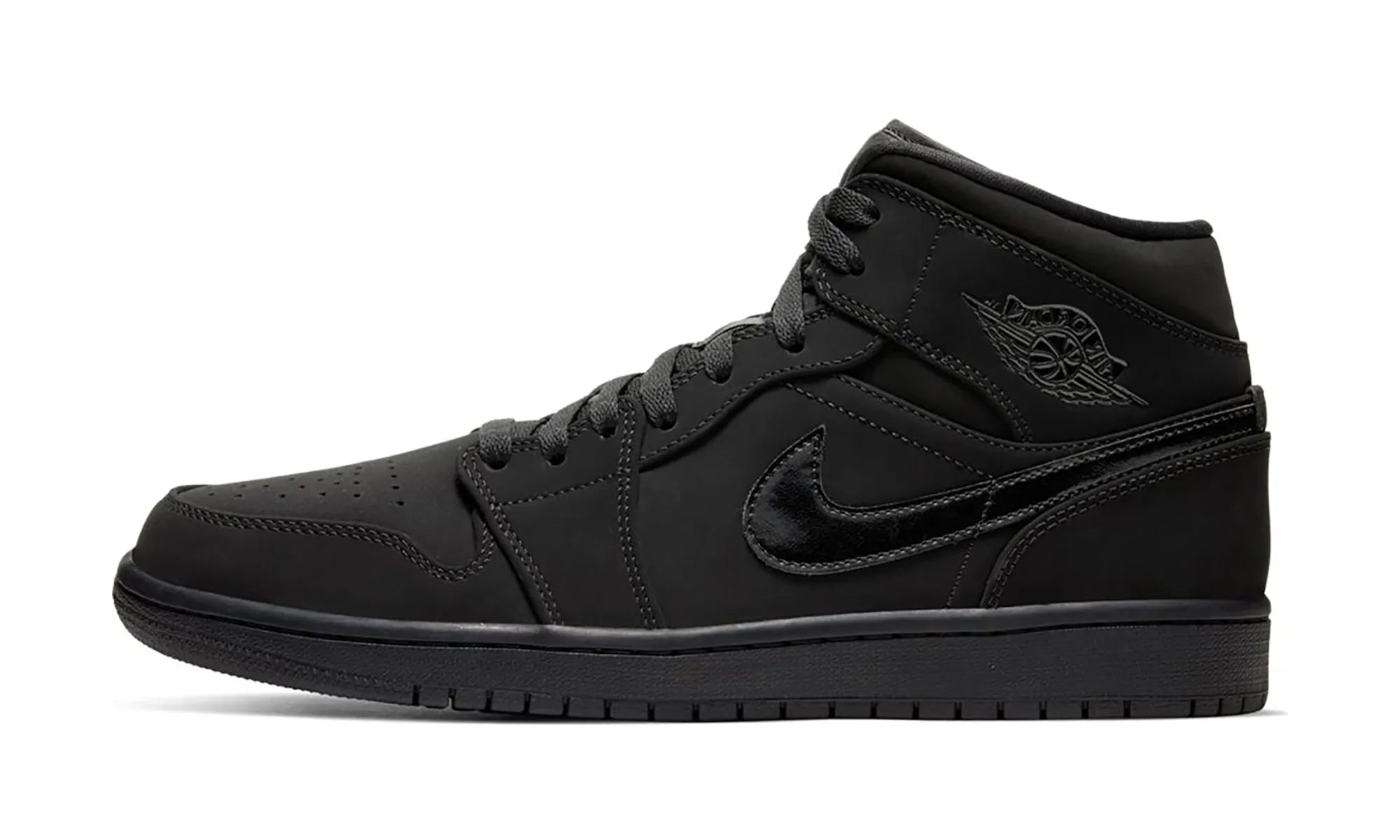 Air Jordan 1 Mid Triple Black (2020) - resellguru.app