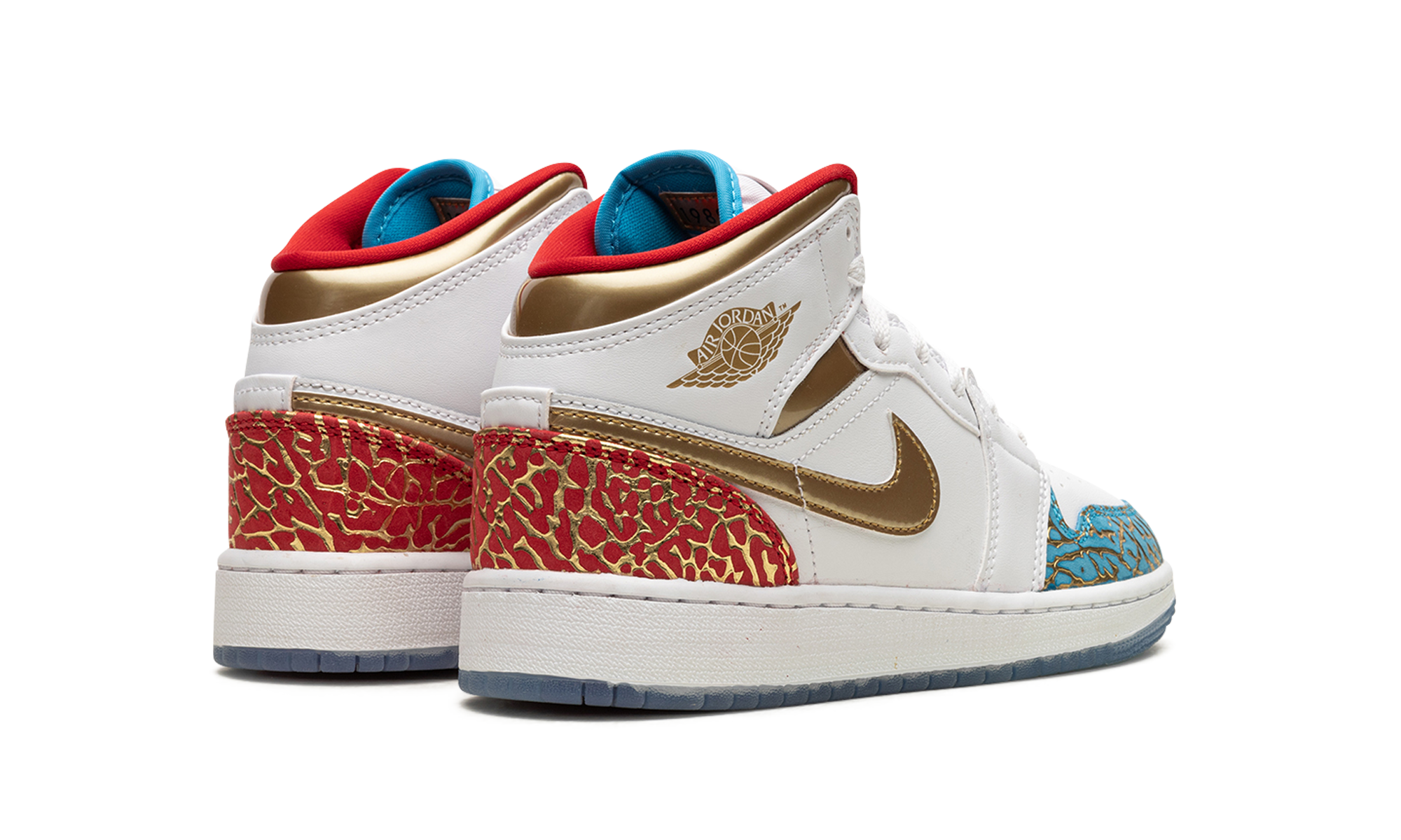Air Jordan 1 Mid Sneaker School NC to Chicago - resellguru.app