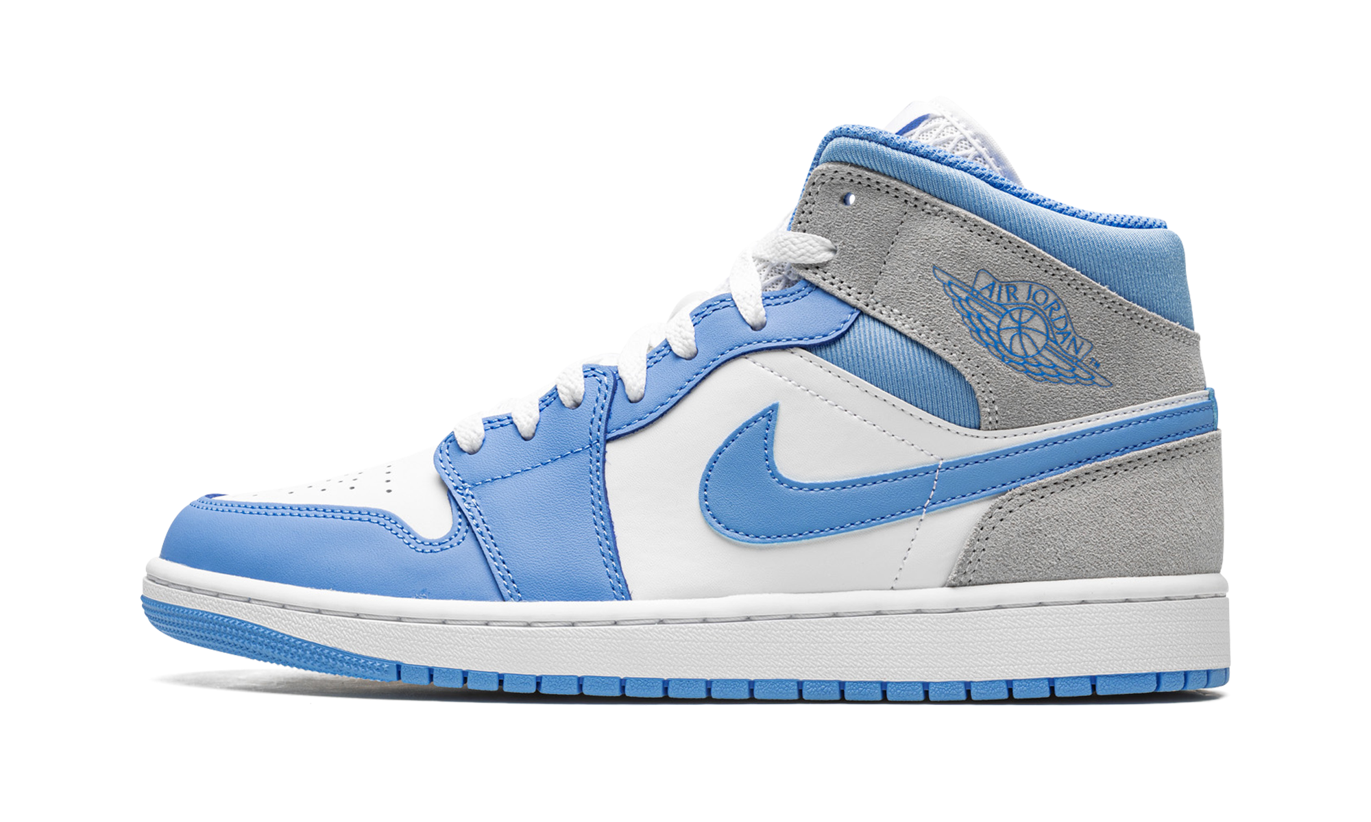 Air Jordan 1 Mid University Blue Grey - resellguru.app