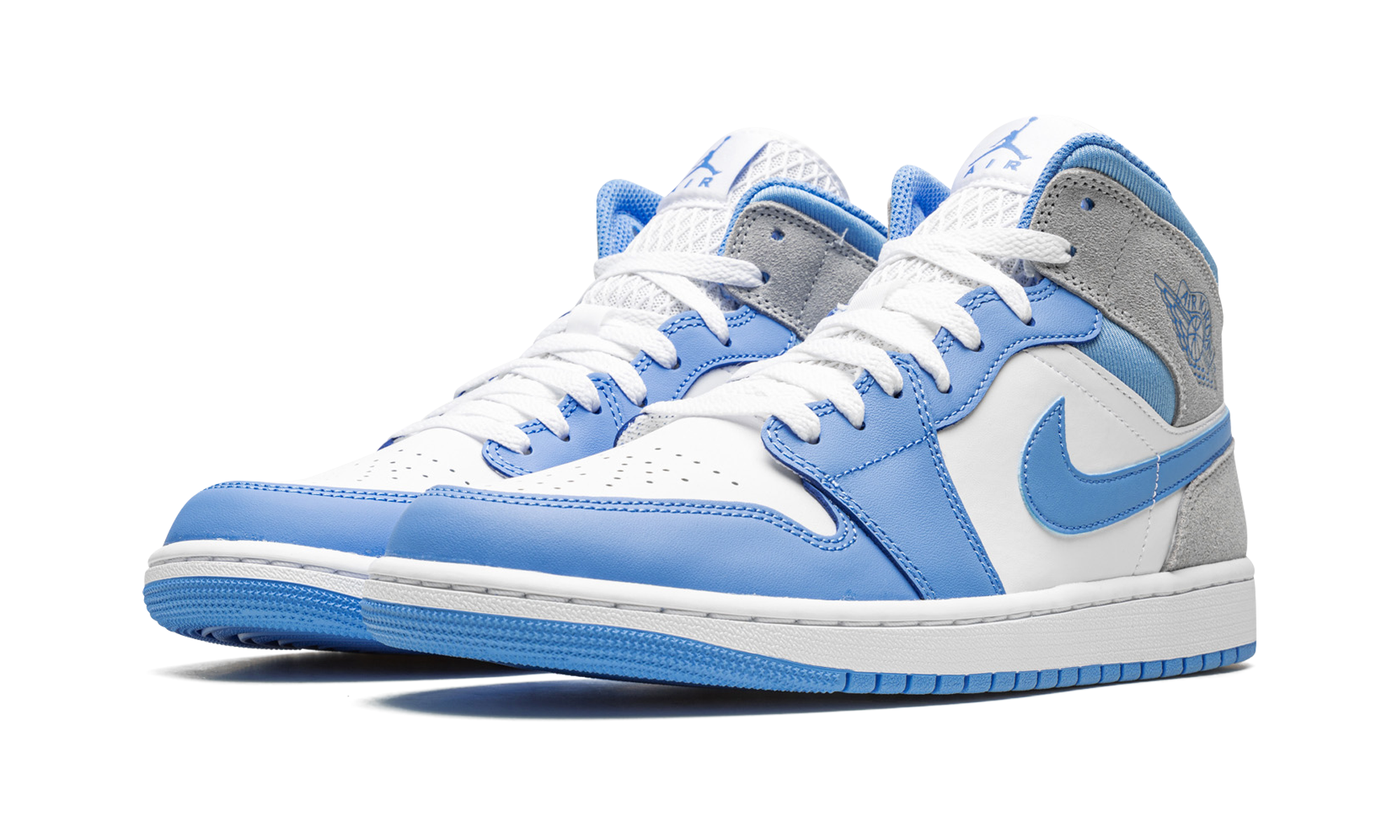 Air Jordan 1 Mid University Blue Grey - resellguru.app