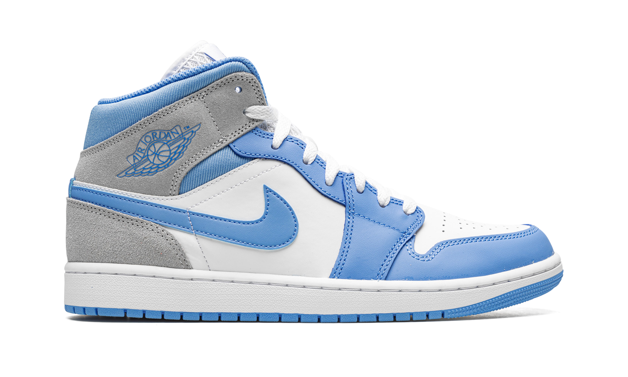 Air Jordan 1 Mid University Blue Grey - resellguru.app
