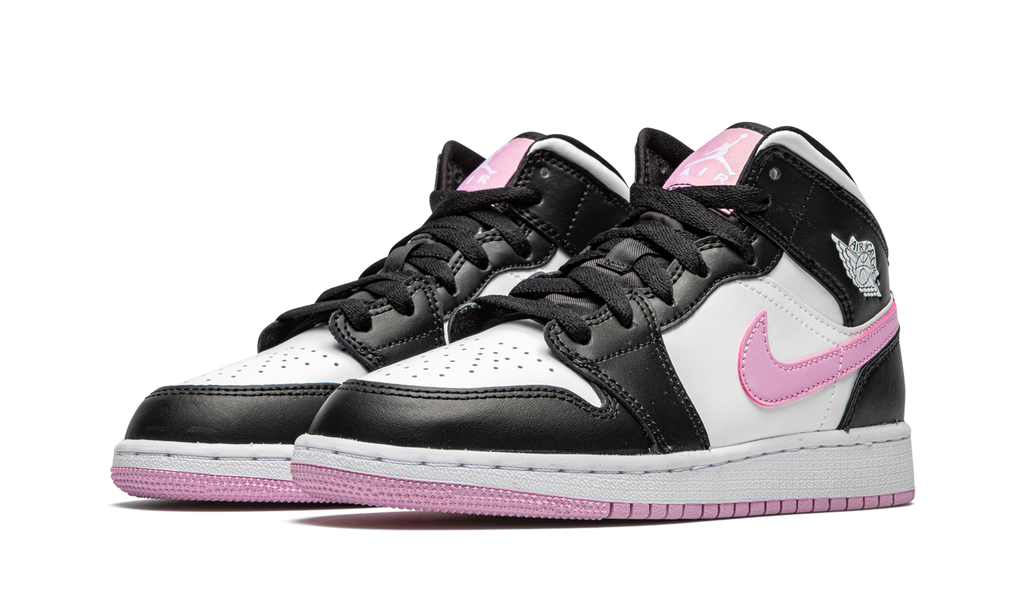 Air Jordan 1 Mid White Black Light Arctic Pink - resellguru.app